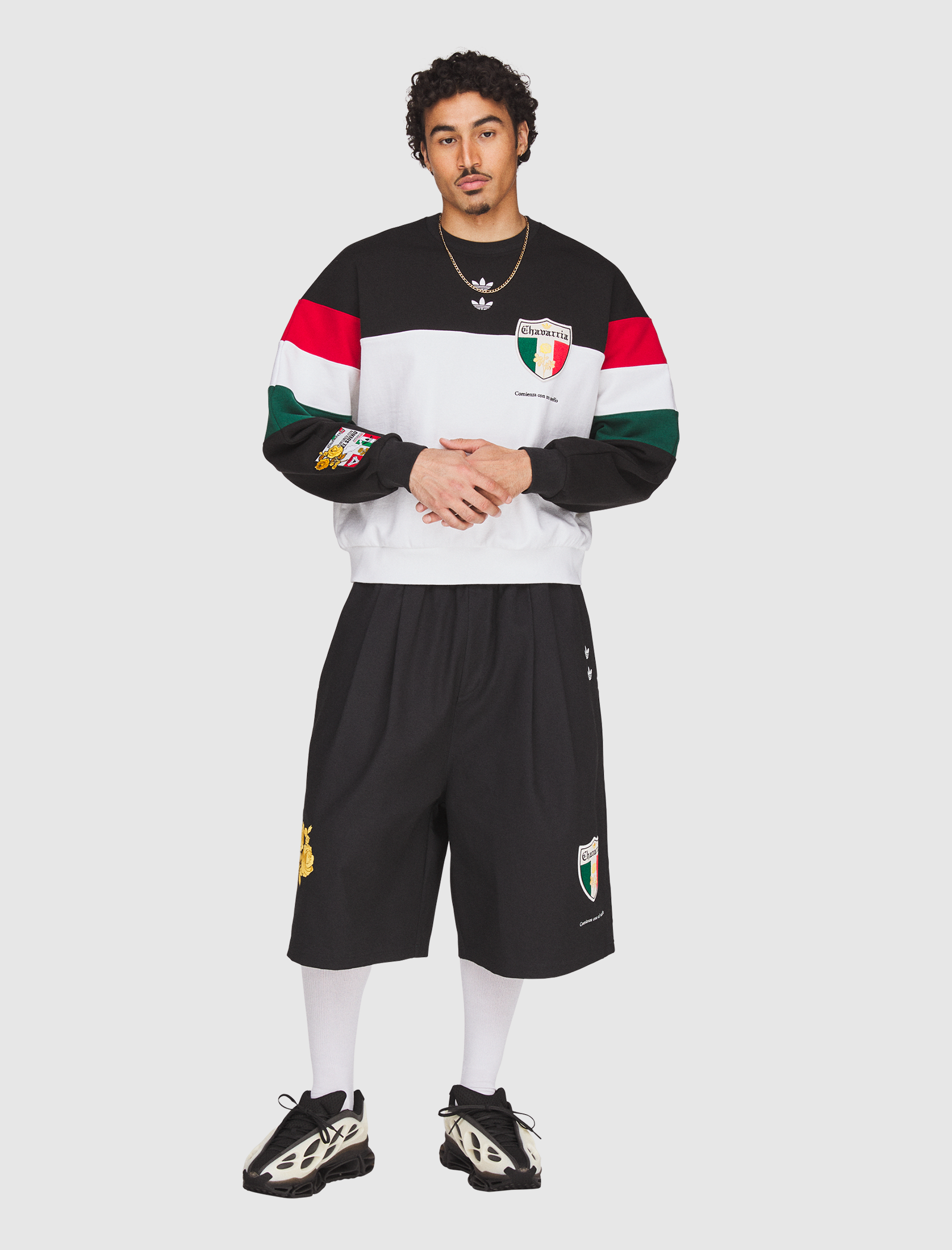 WILLY CHAVARRIA FLEECE CREWNECK SWEATSHIRT