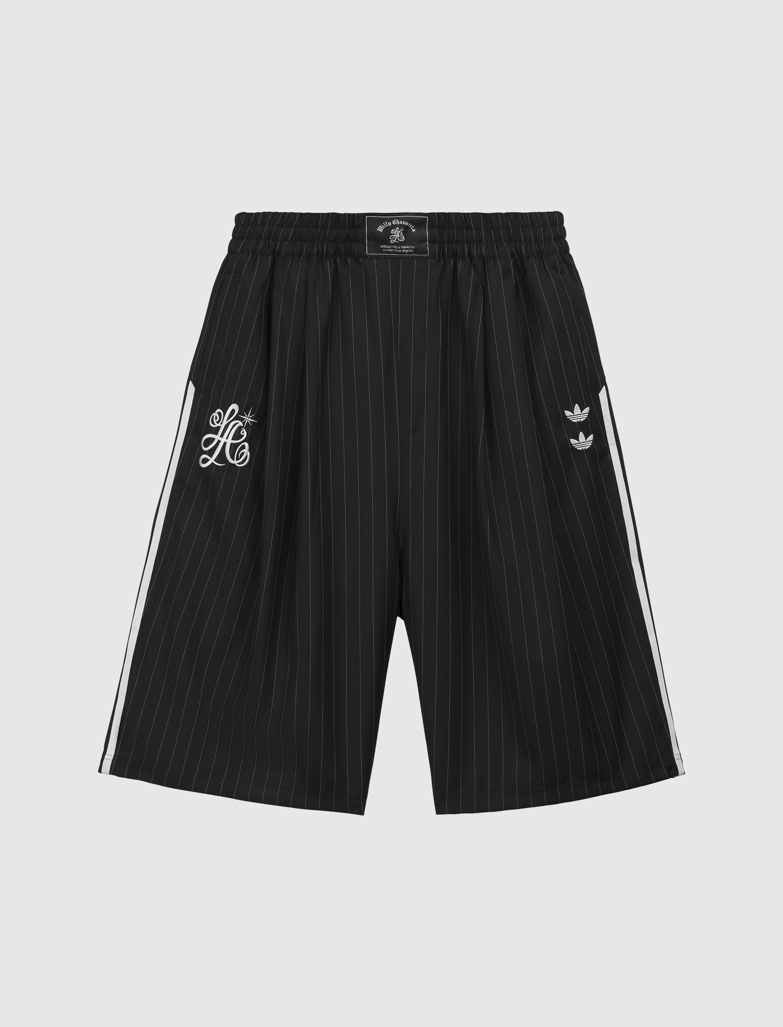 ADIDAS X WILLY CHAVARRIA PINSTRIPE LONG SHORT
