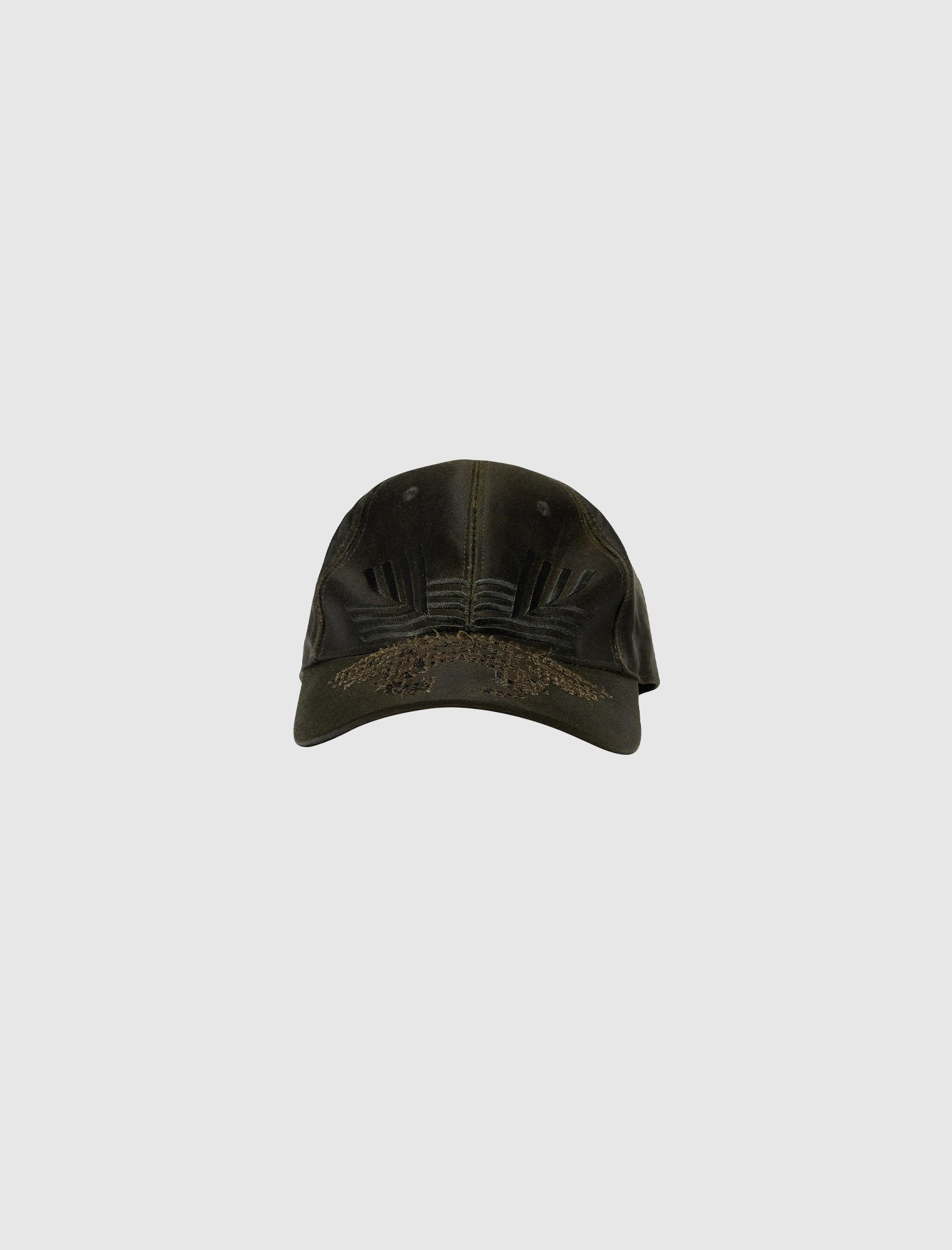 LASER CUT WAXED DAMAGED CAP
