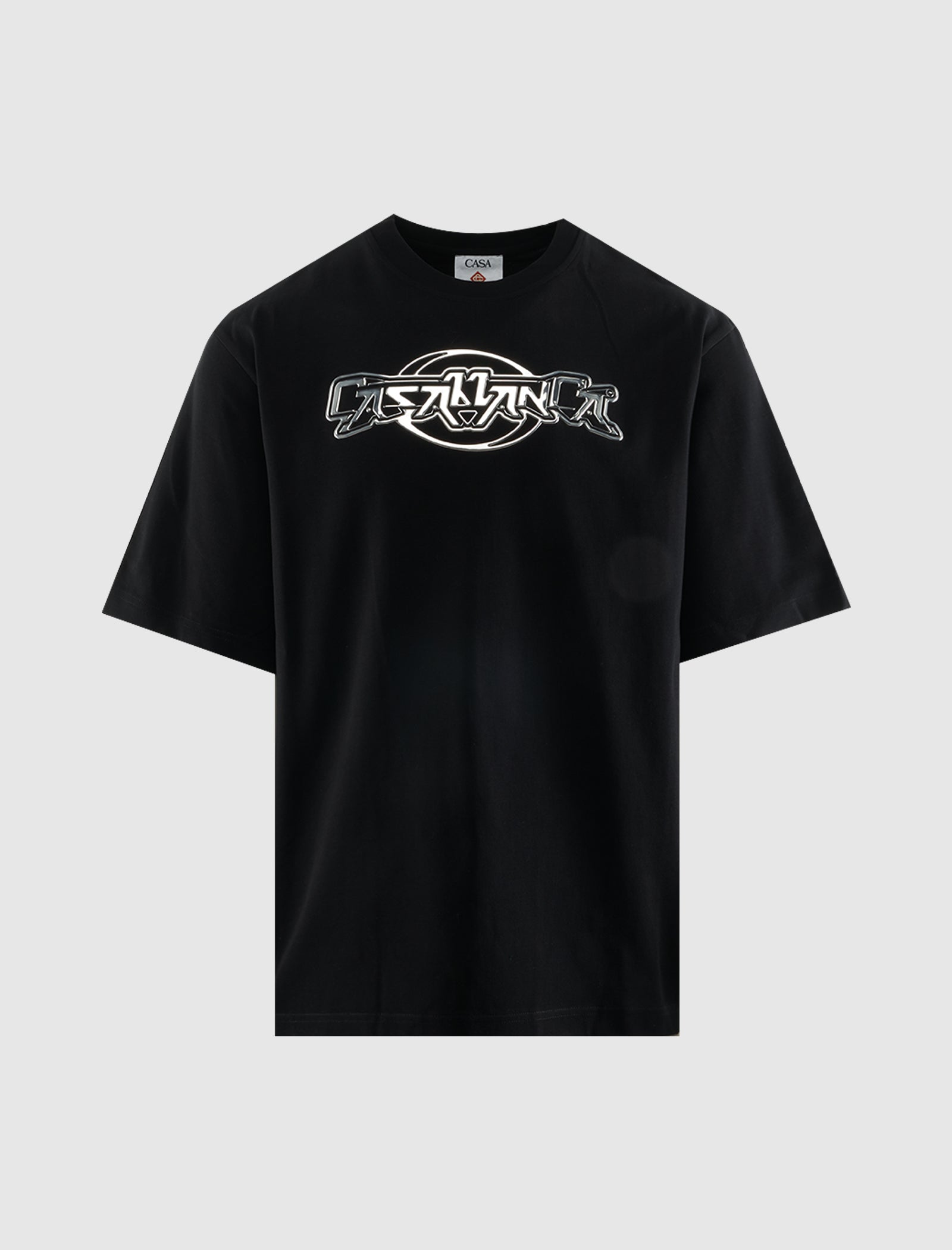 CASABLANCA CHROME OVERSIZED TEE