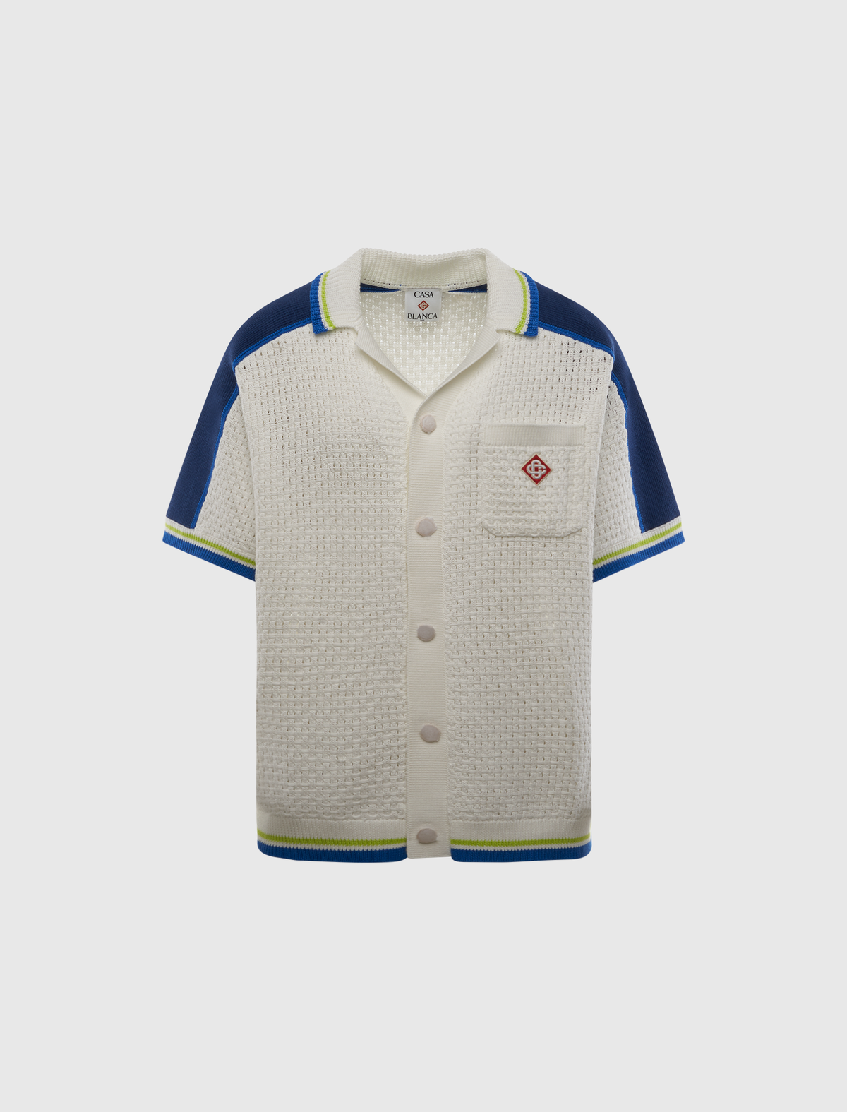 CASABLANCA CROCHET SHIRT