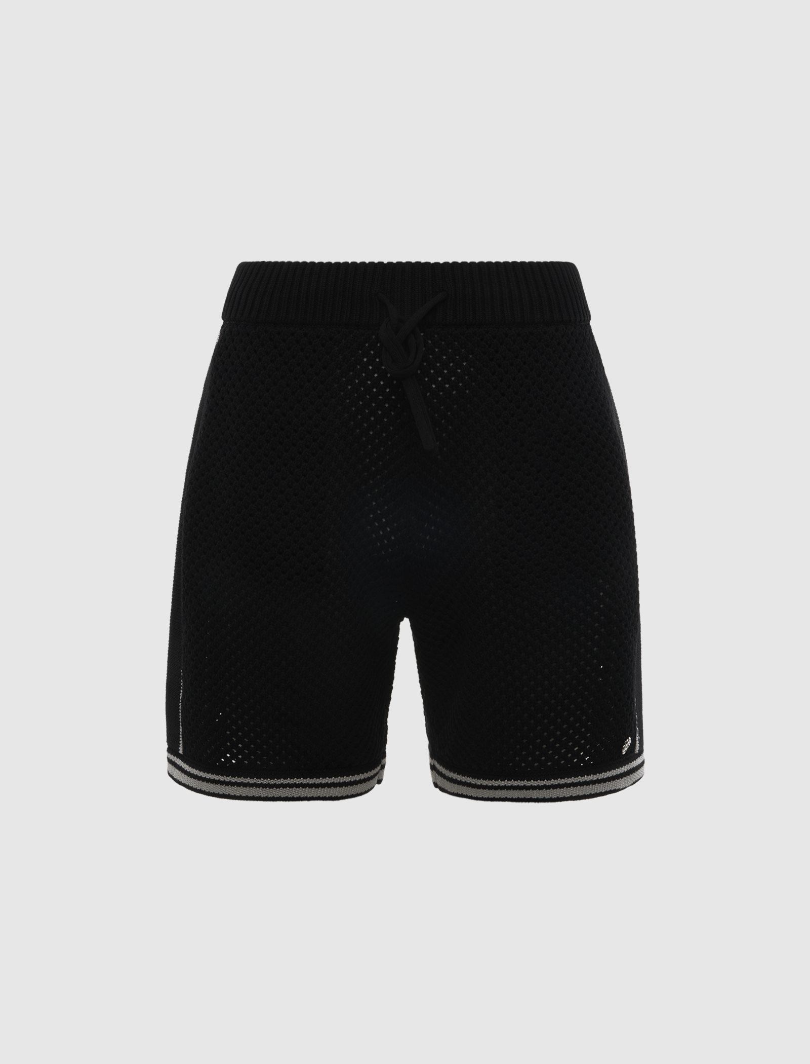 BLACK MESH SHORT