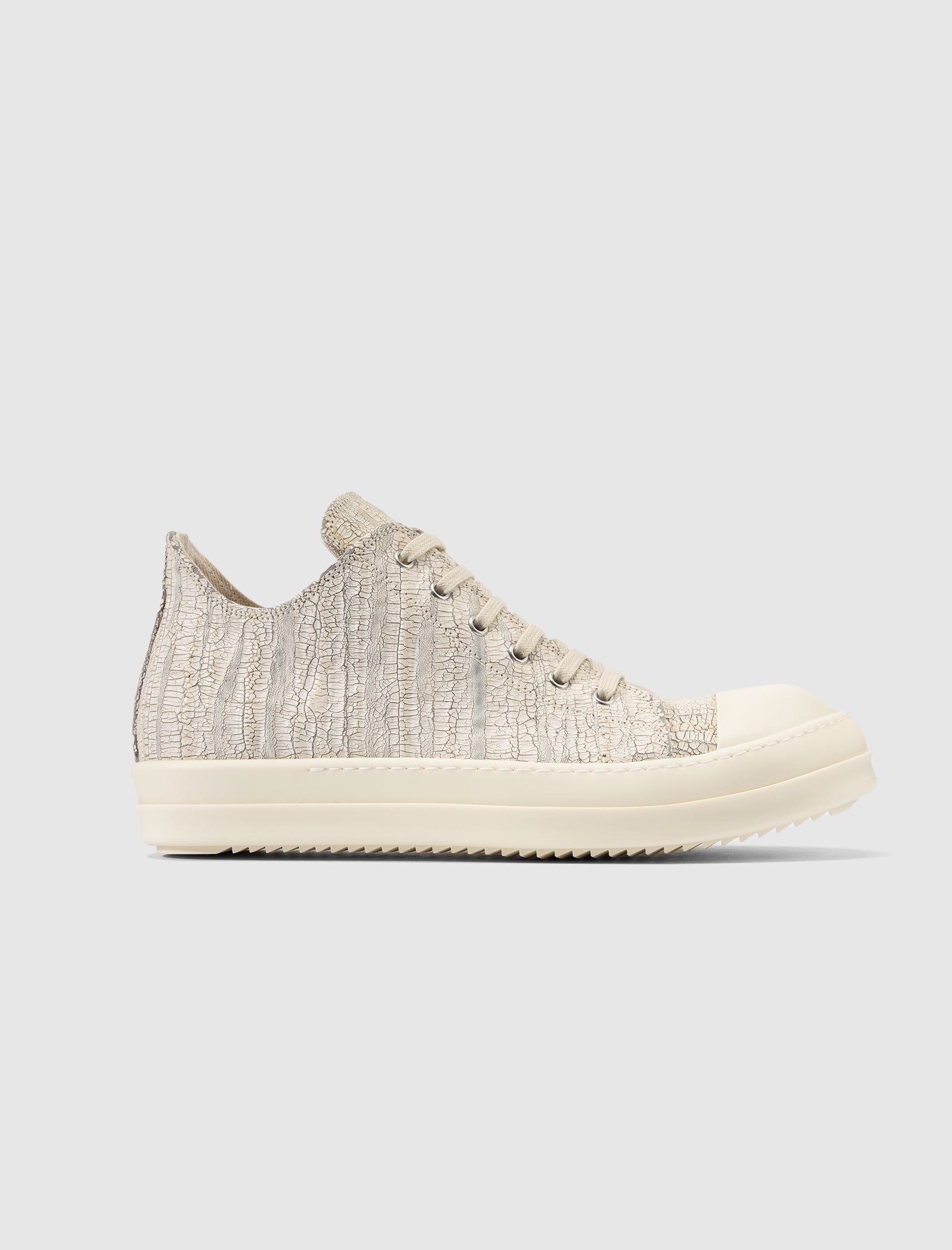 MEGACRUST STRETCH DENIM LOW SNEAKERS "BLACK/MILK"