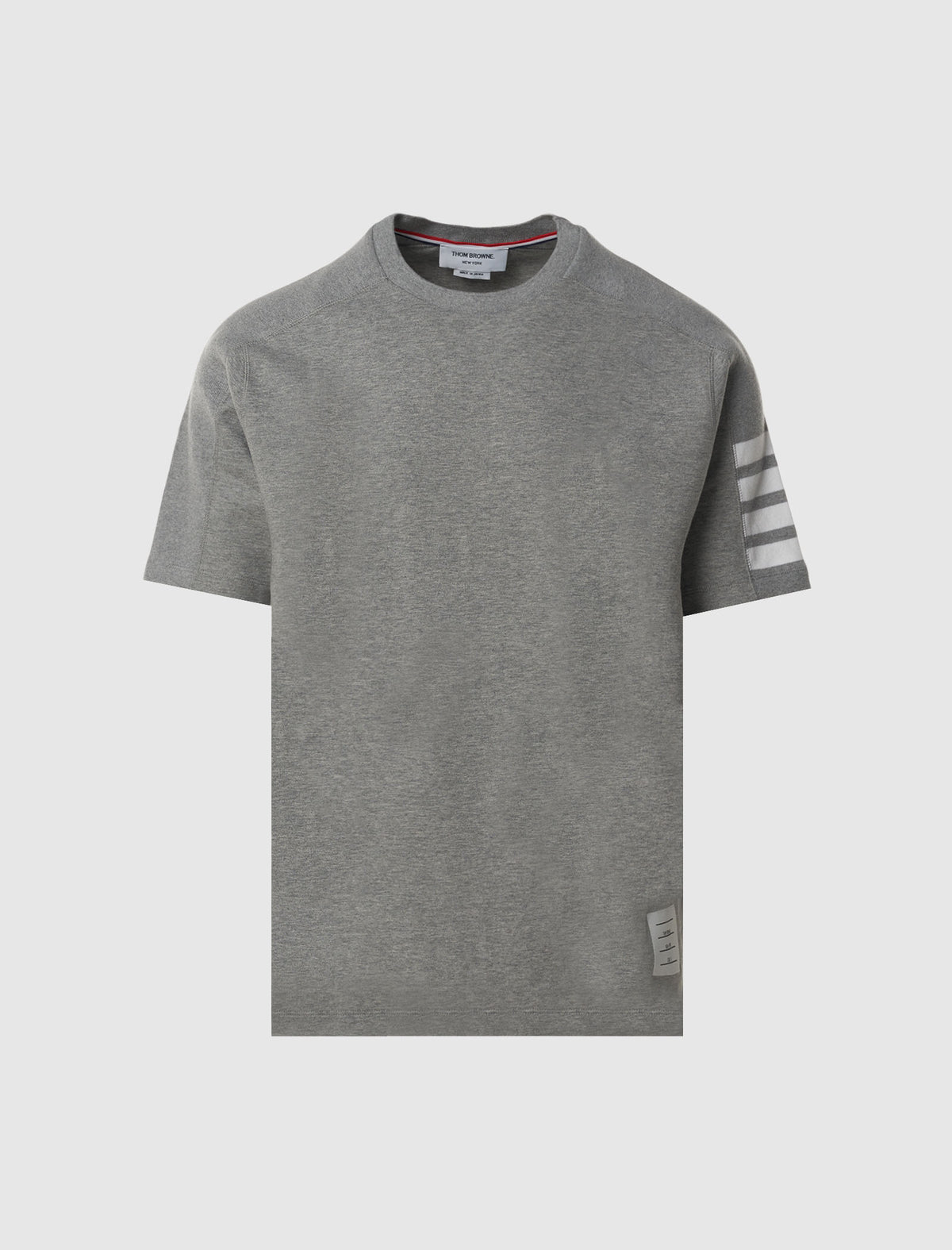 THOM BROWNE 4-BAR STRIPE SHORT SLEEVE TEE