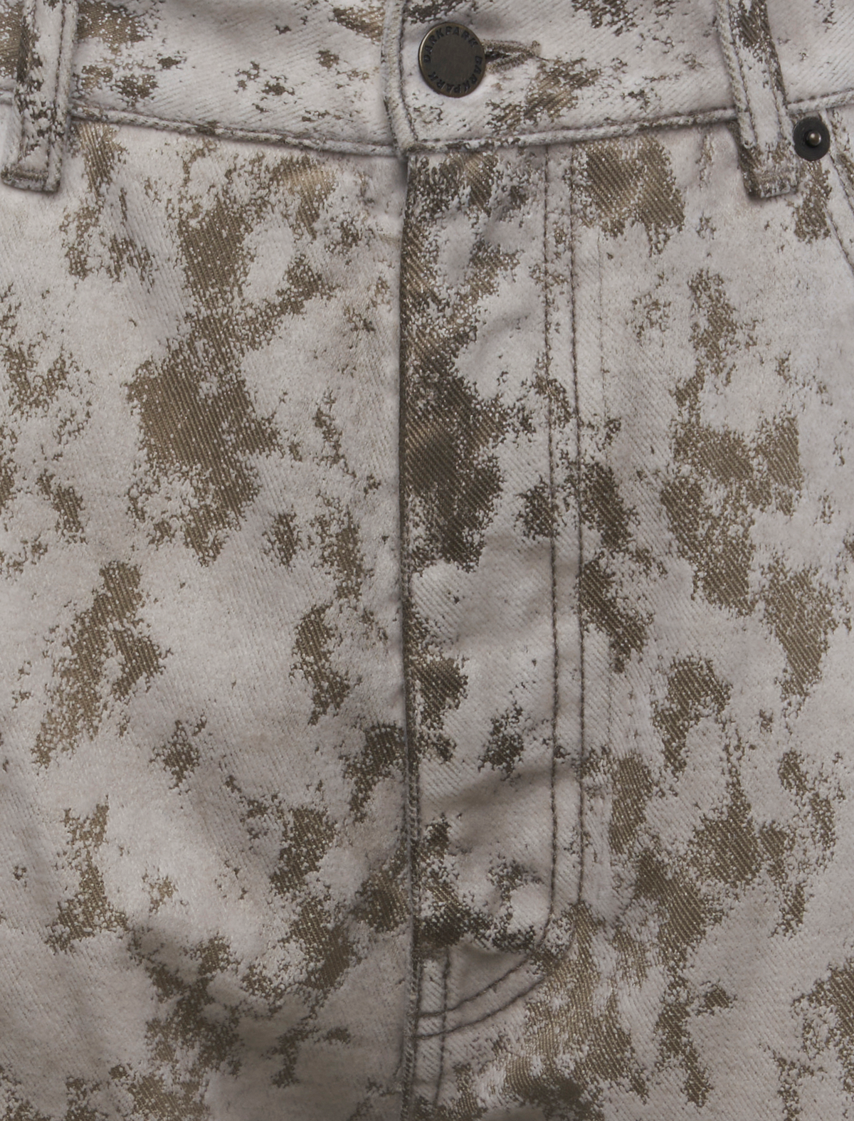 JOHN - CAMOU FLOCK RELAX FIT WORKER DENIM
