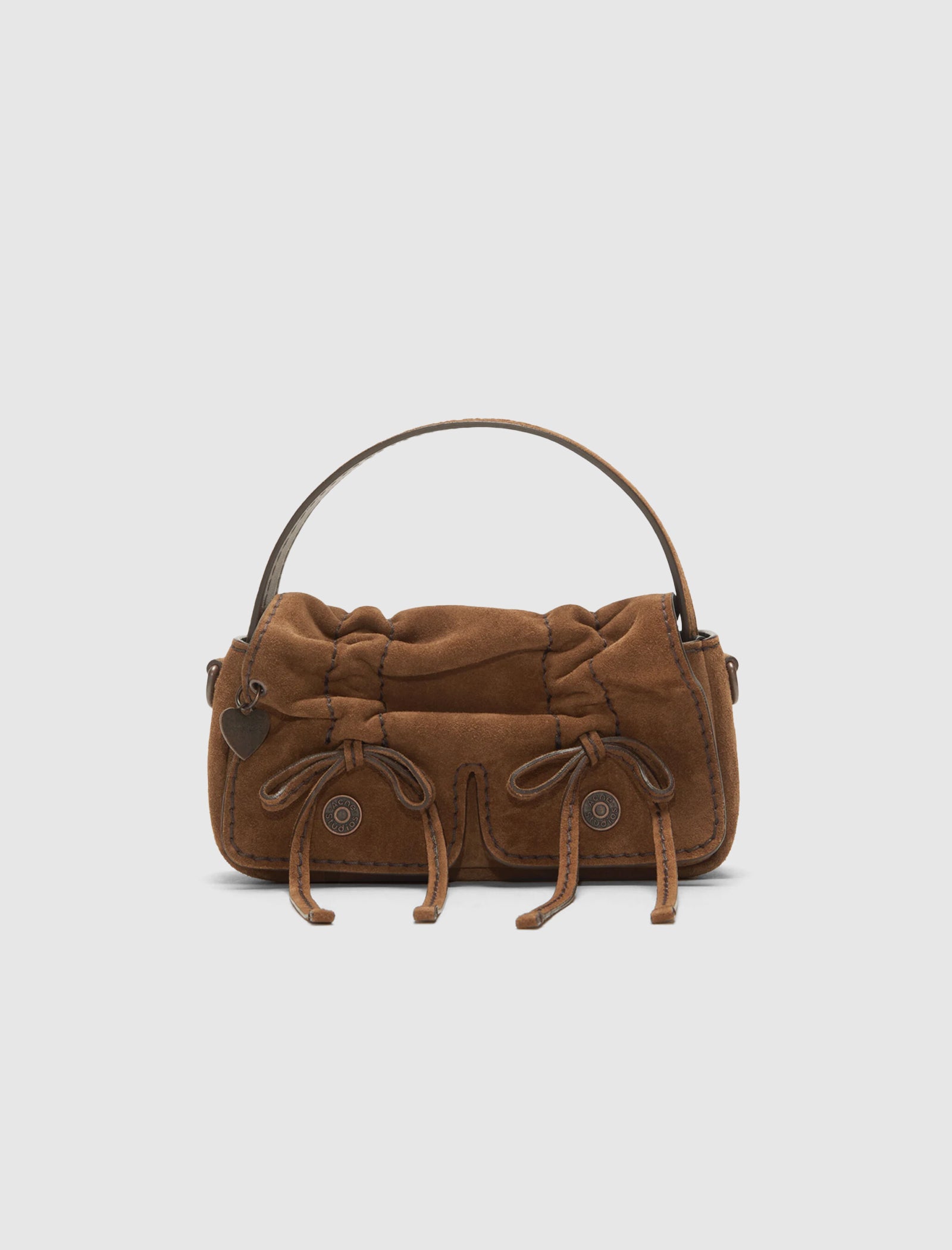 MULTIPOCKET SUEDE MICRO BAG