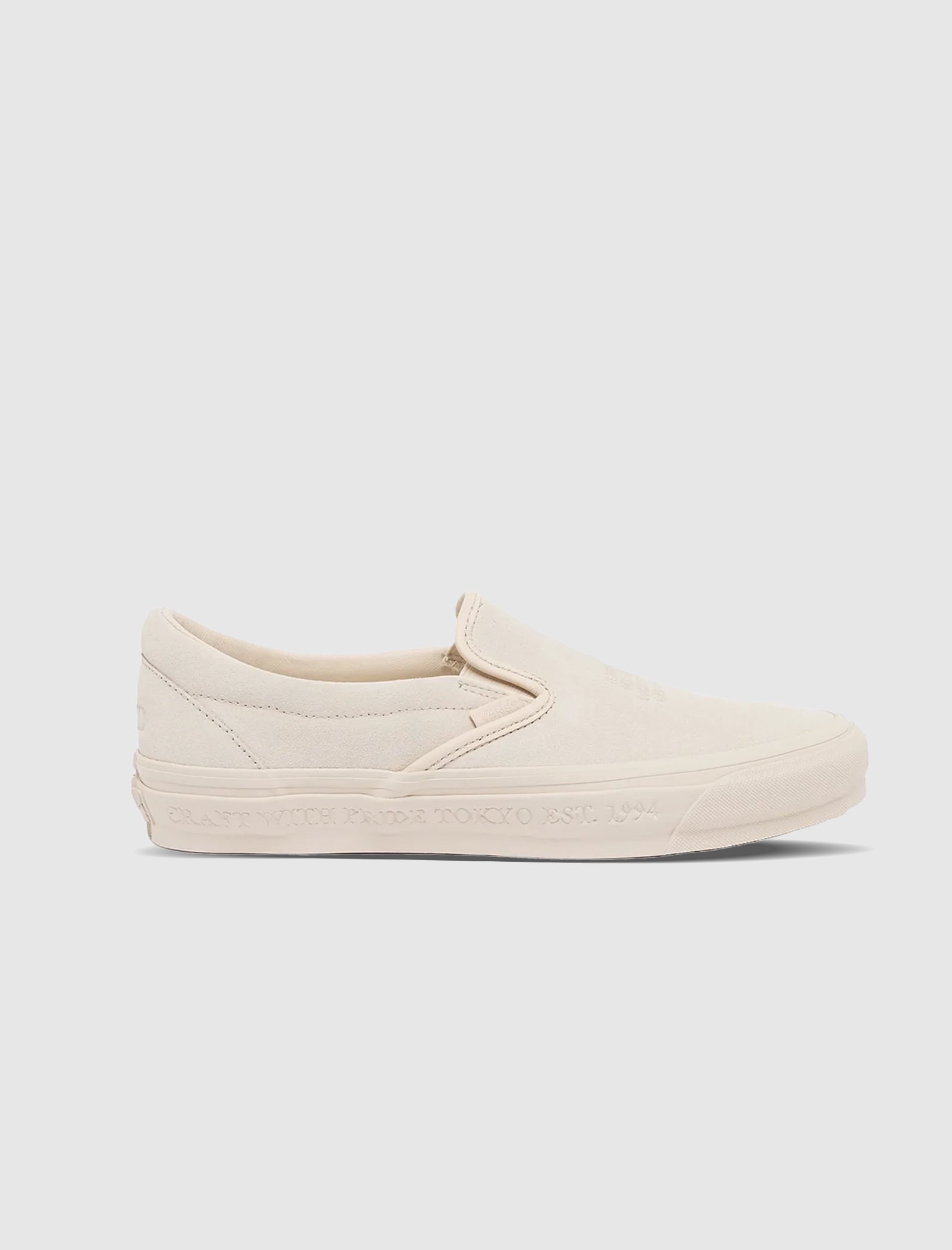 NEIGHBORHOOD X OTW CLASSIC SLIP ON "WHITE"