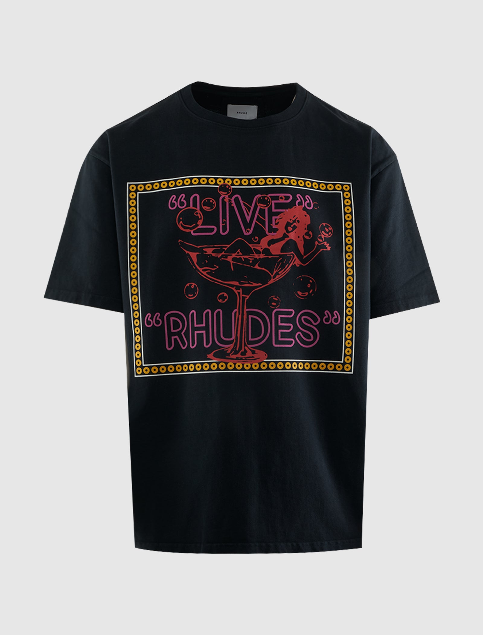 RHUDE LIVE RHUDES TEE