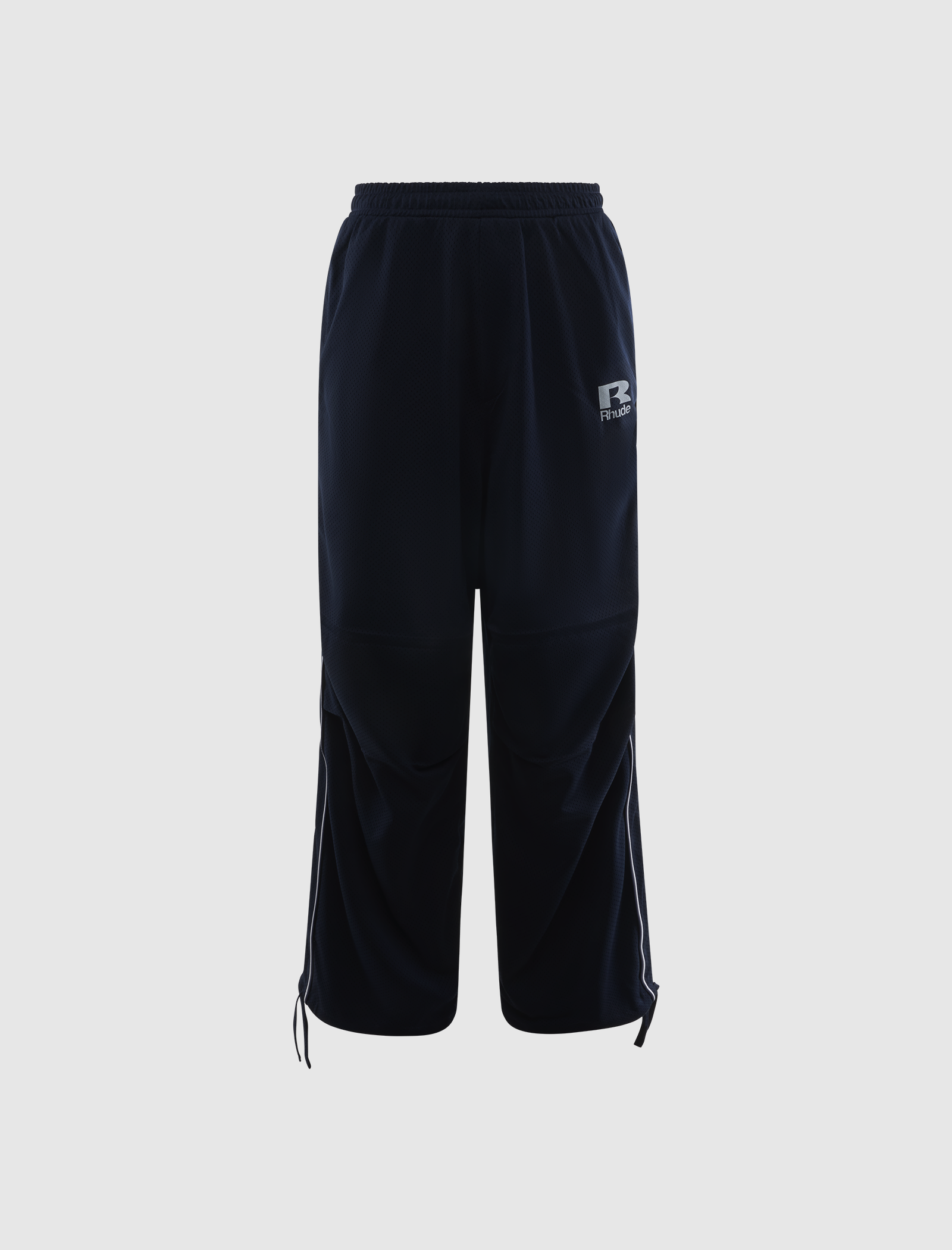 RHUDE MESH PIPING PARACHUTE TRACK PANT