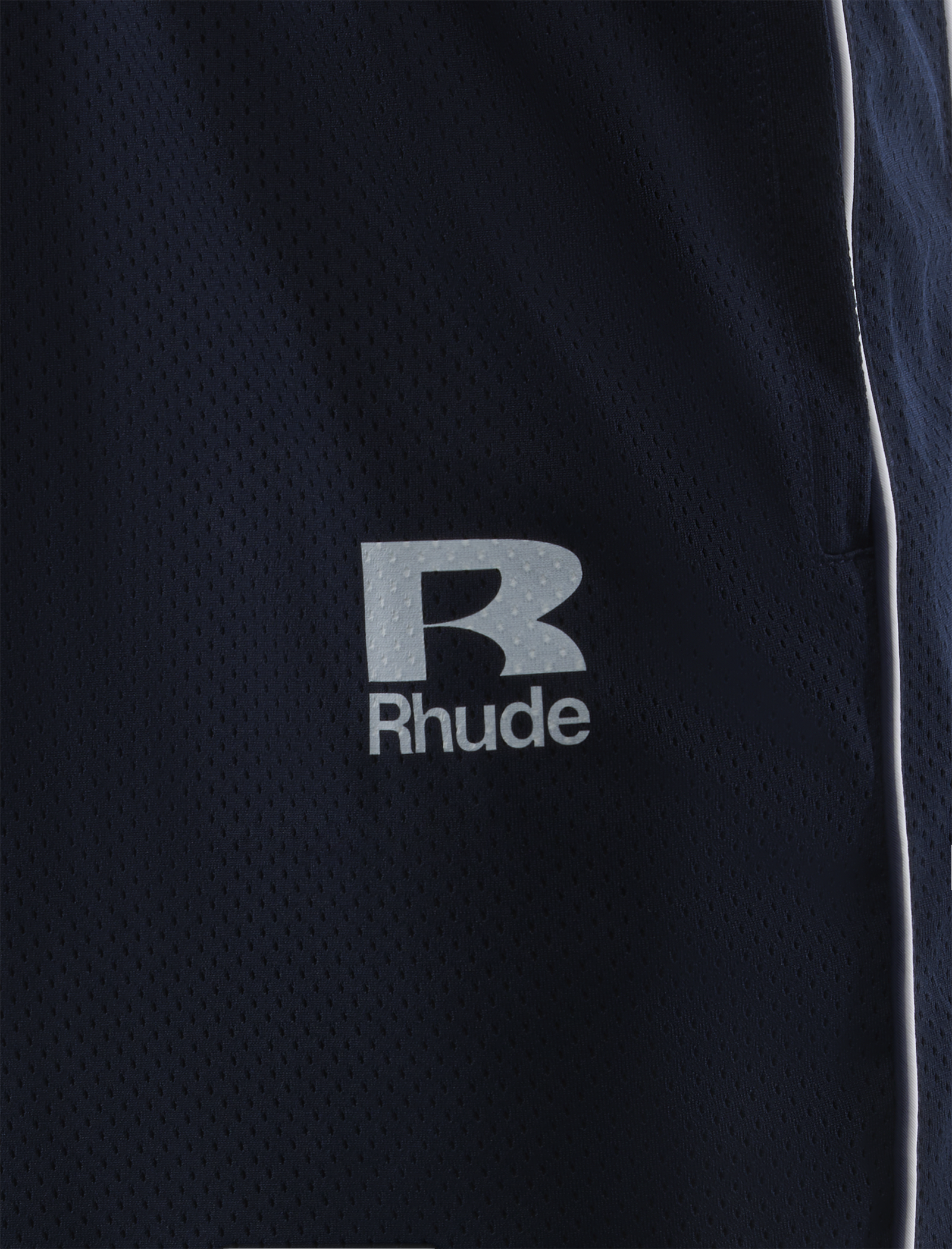 MESH PIPING PARACHUTE TRACK PANT