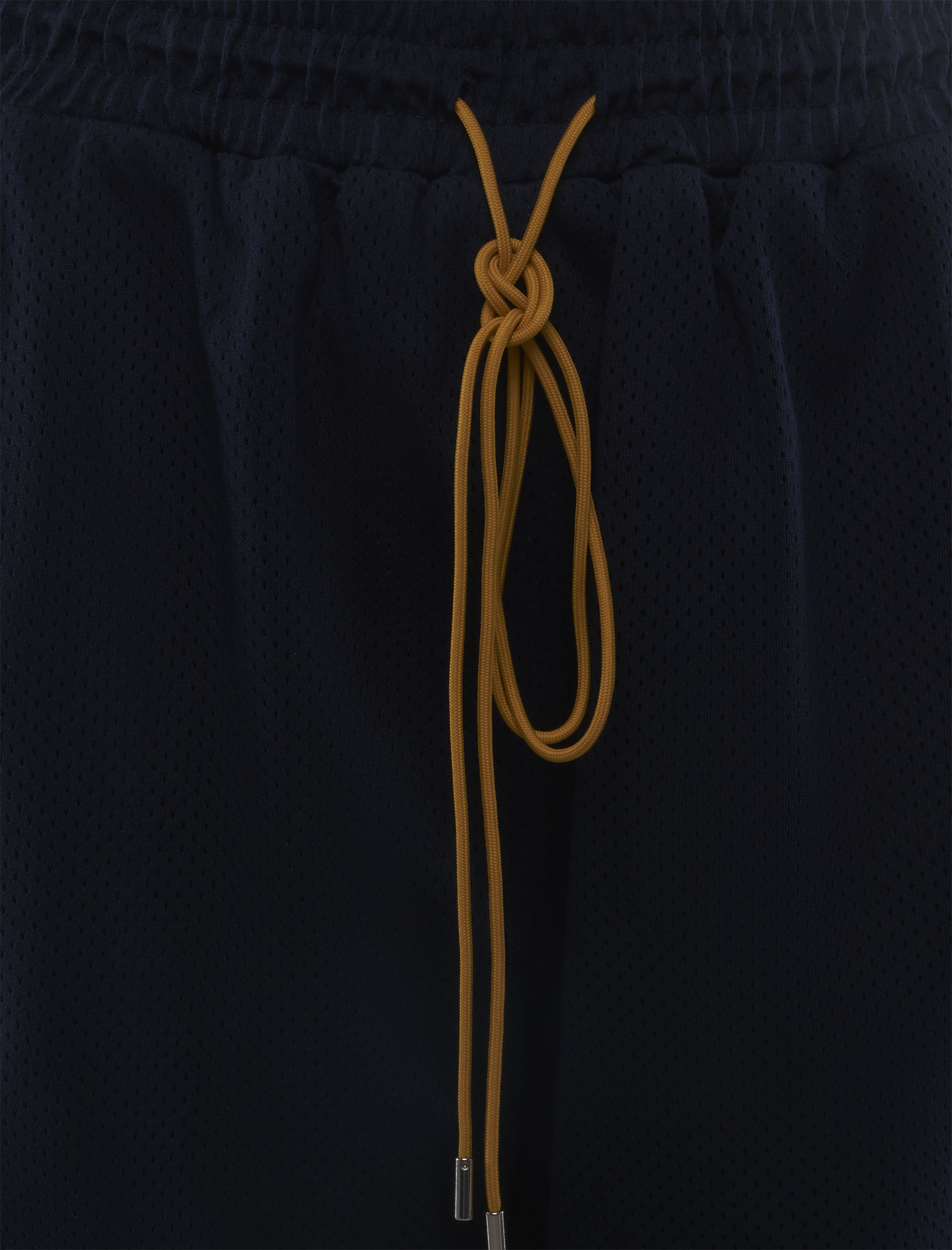 MESH PIPING BAGGY TRACK SHORT