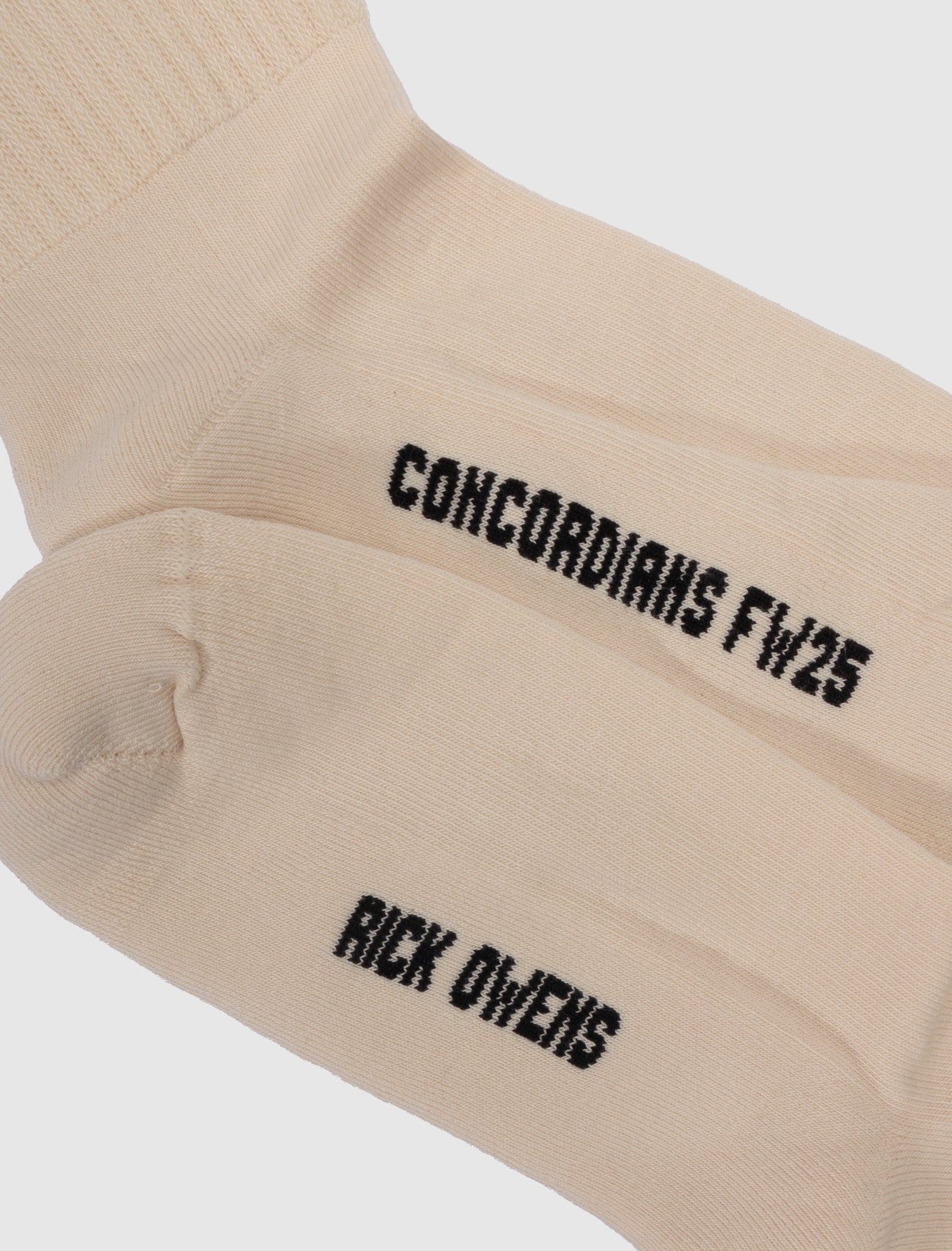 SO CUNT MID CALF SOCKS "NATURAL"