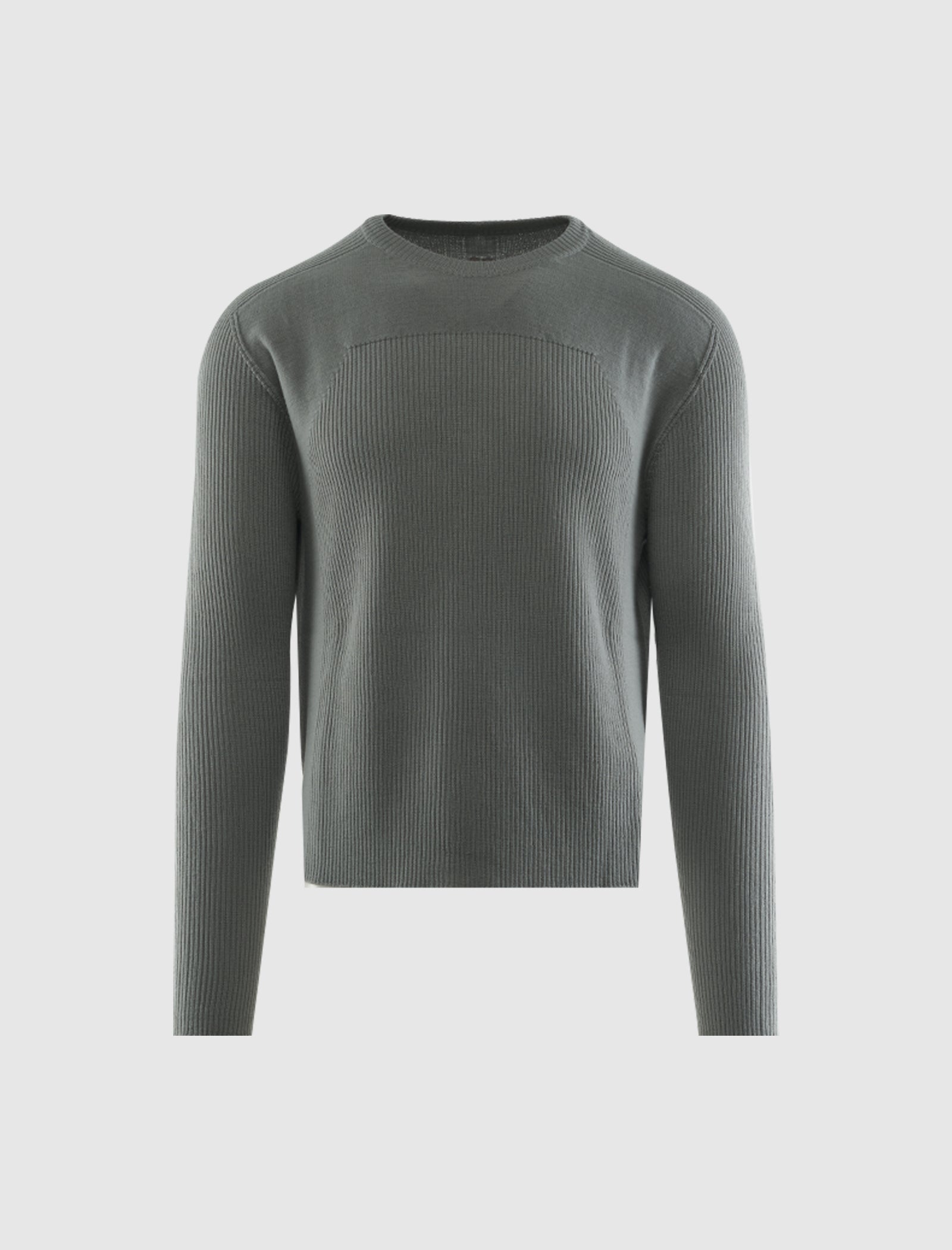 RICK OWENS WASHED GEO KNIT SWEATER