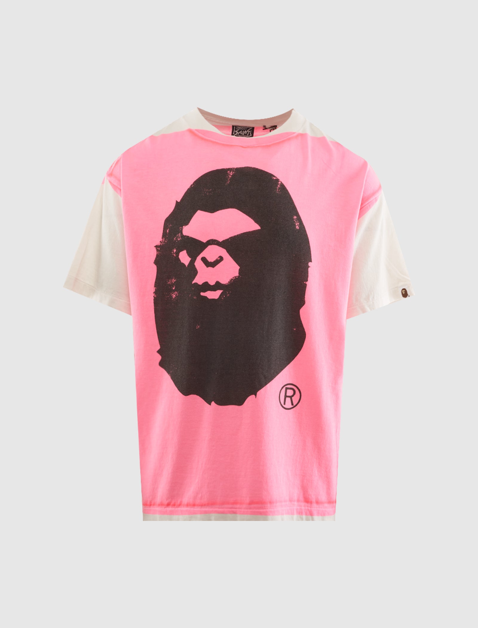 SAINT MICHAEL x BAPE HANDPRINT TEE