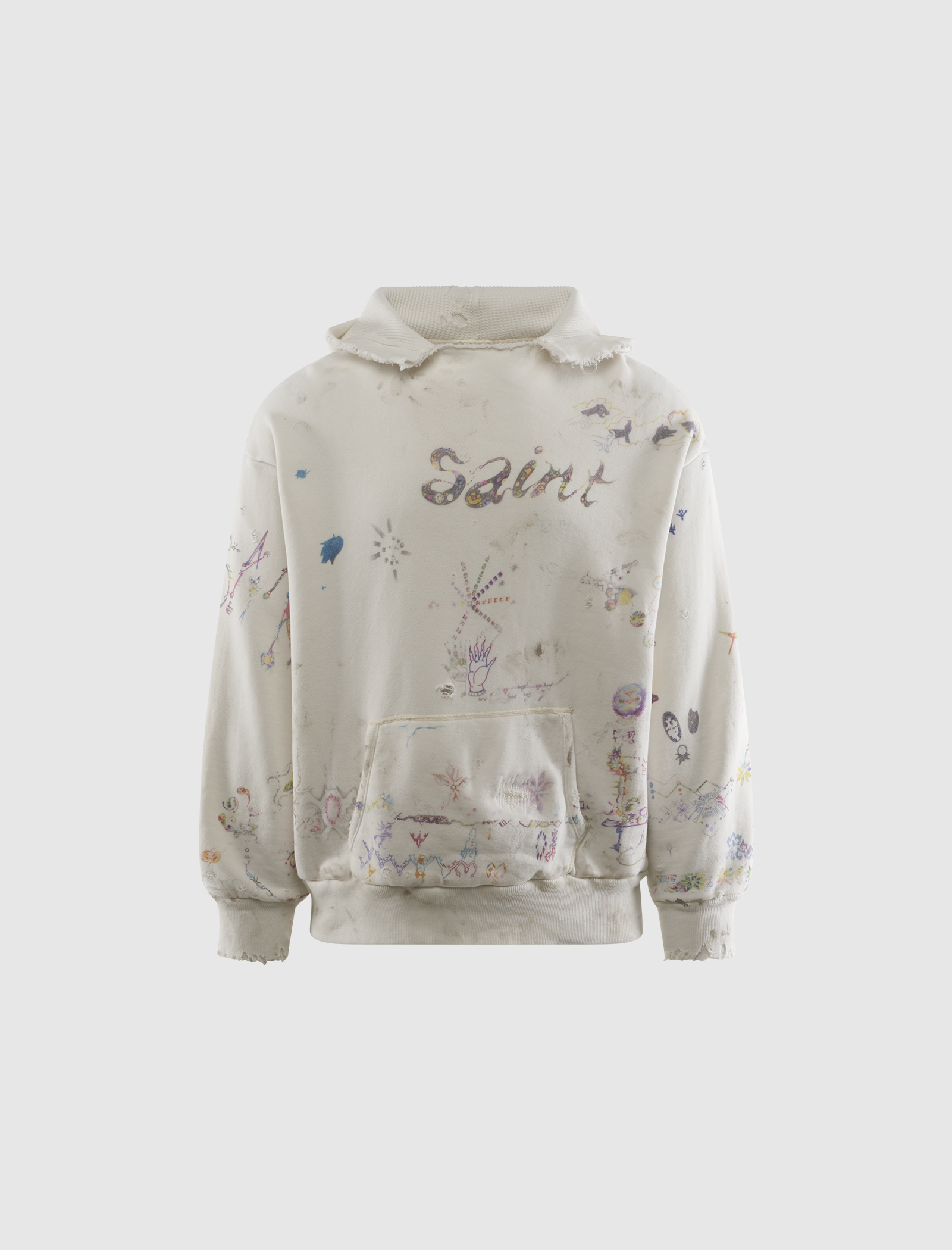 SAINT MICHAEL COCO DOUBLE FACE HOODIE