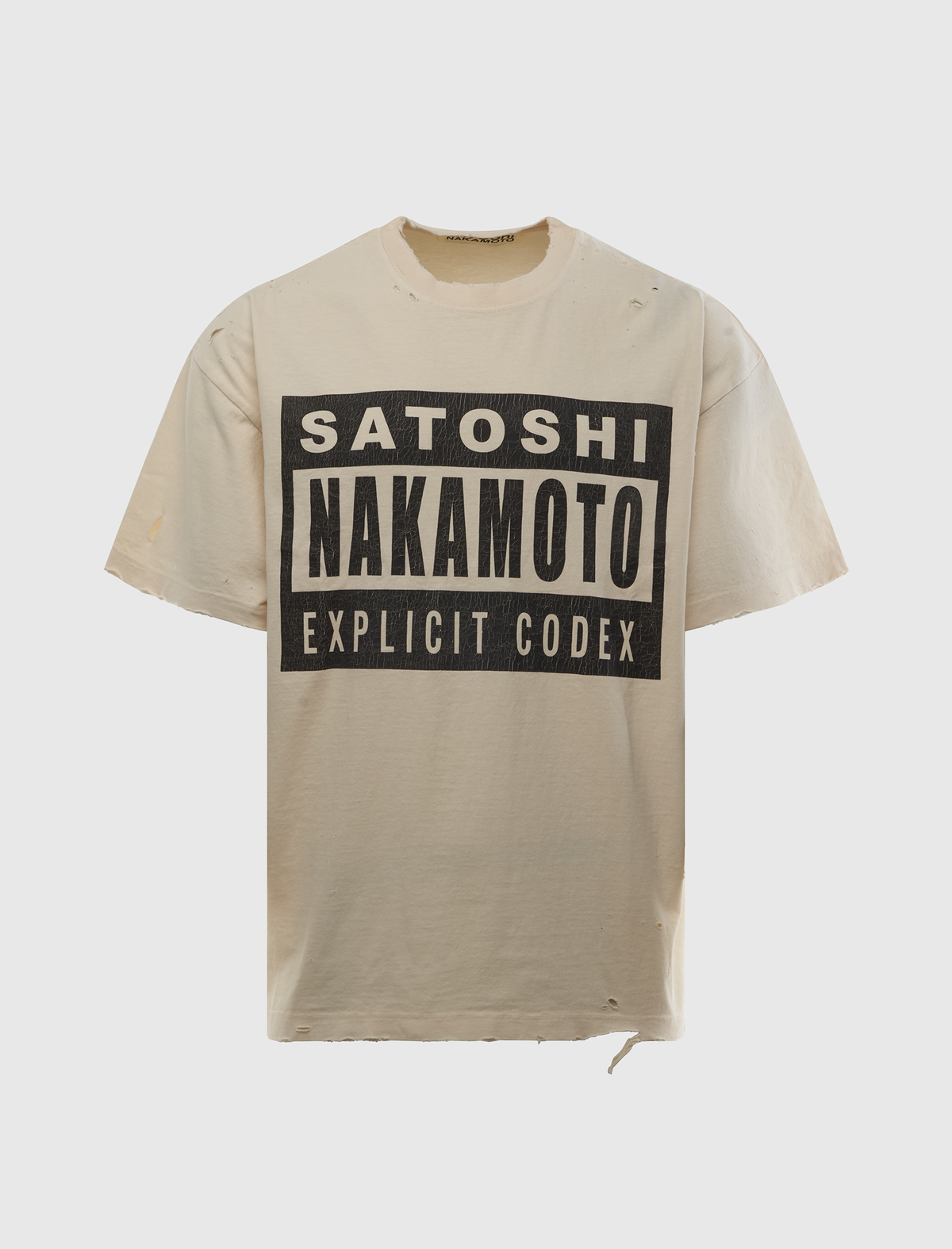 SATOSHI NAKAMOTO EXPLICIT CODEX TEE