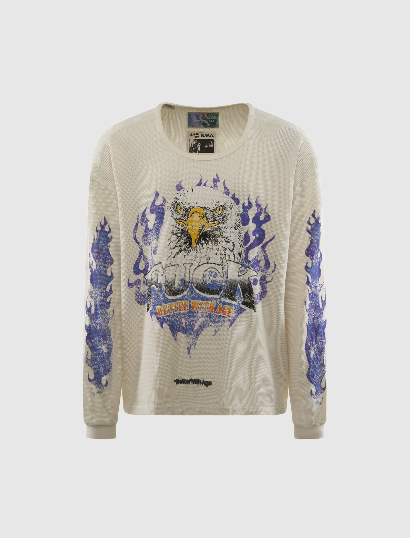 VANITY WAFFLE LONG SLEEVE TEE