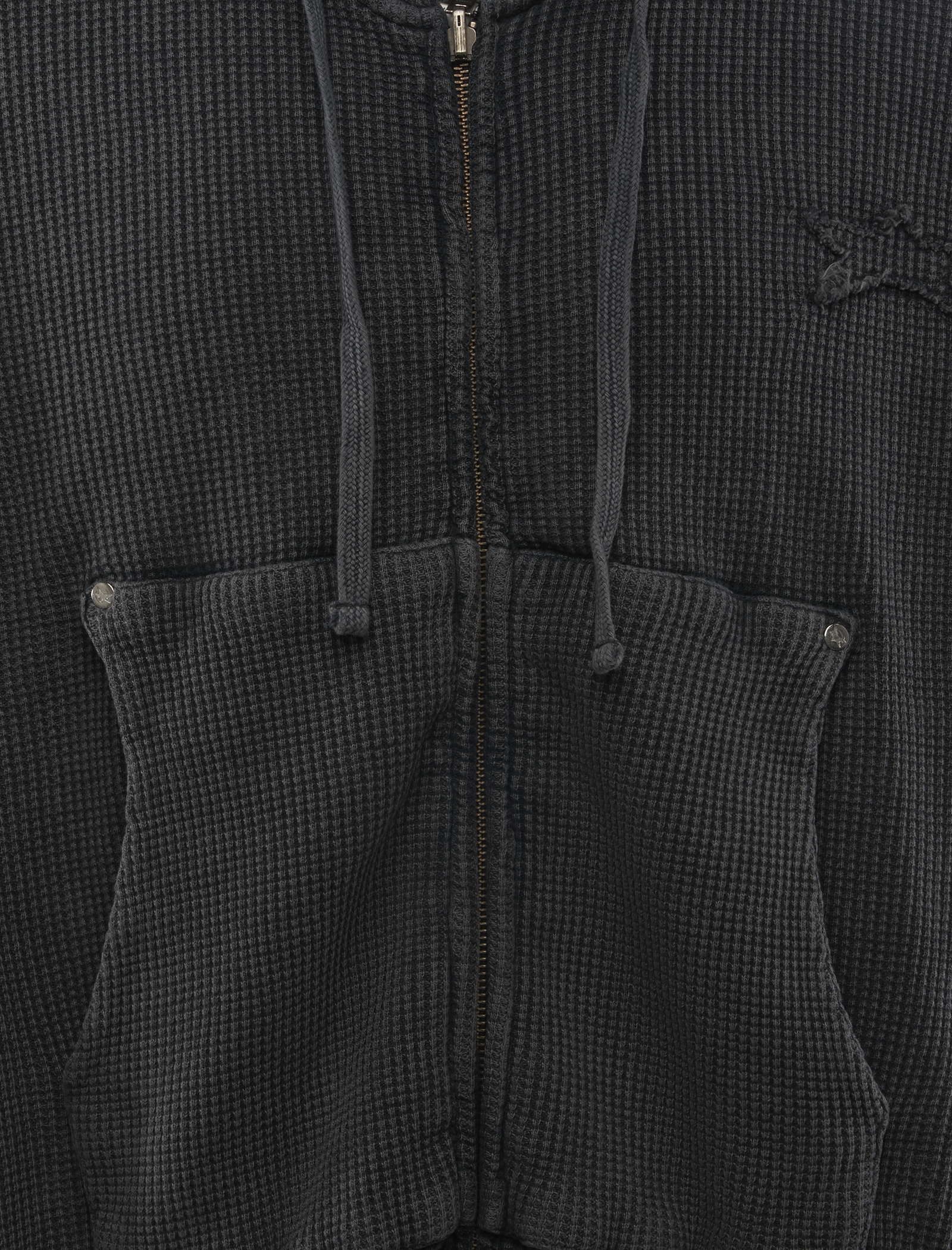 STAR WAFFLE HOODIE