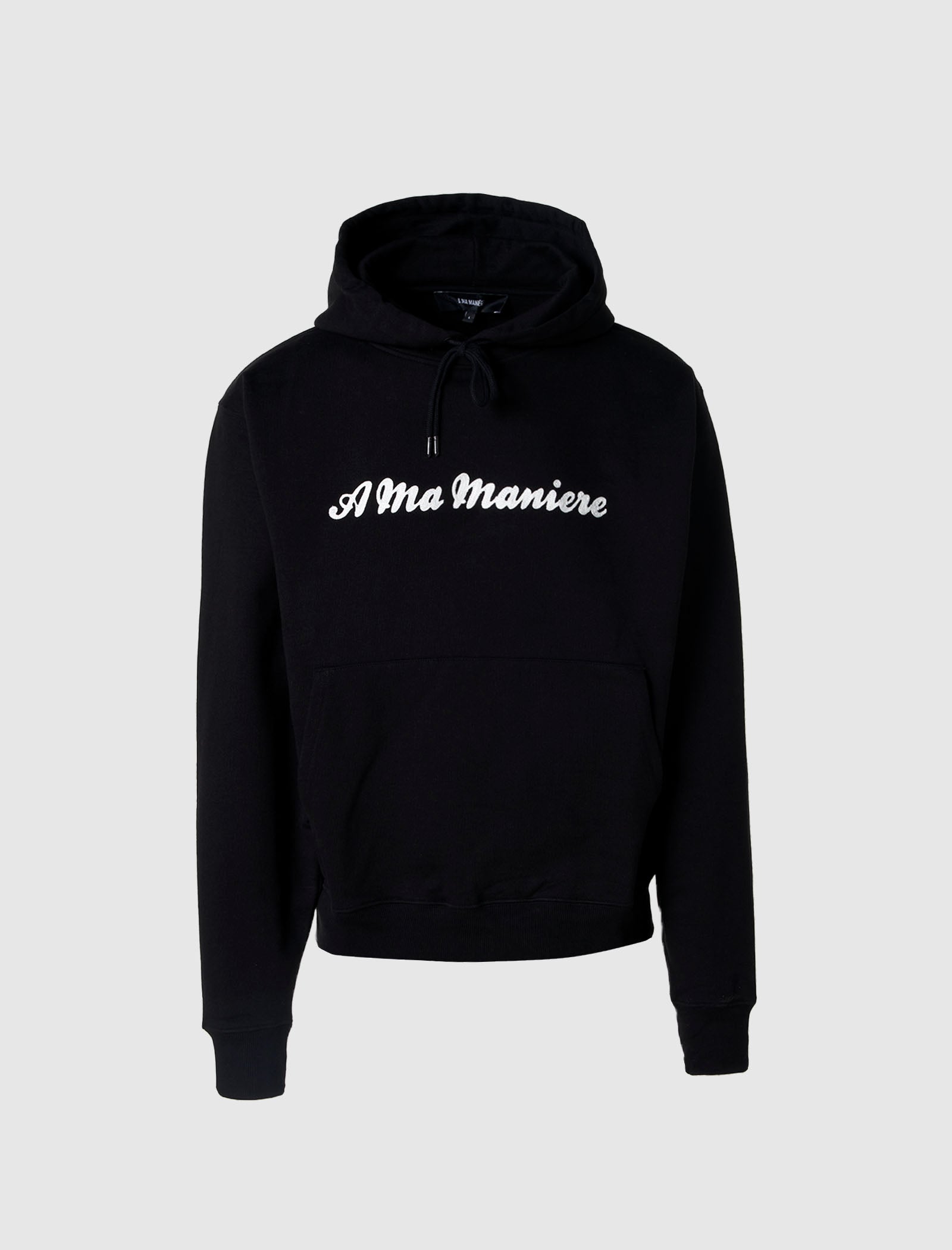 KAPUZENPULLI MIT SCHRIFTZUG