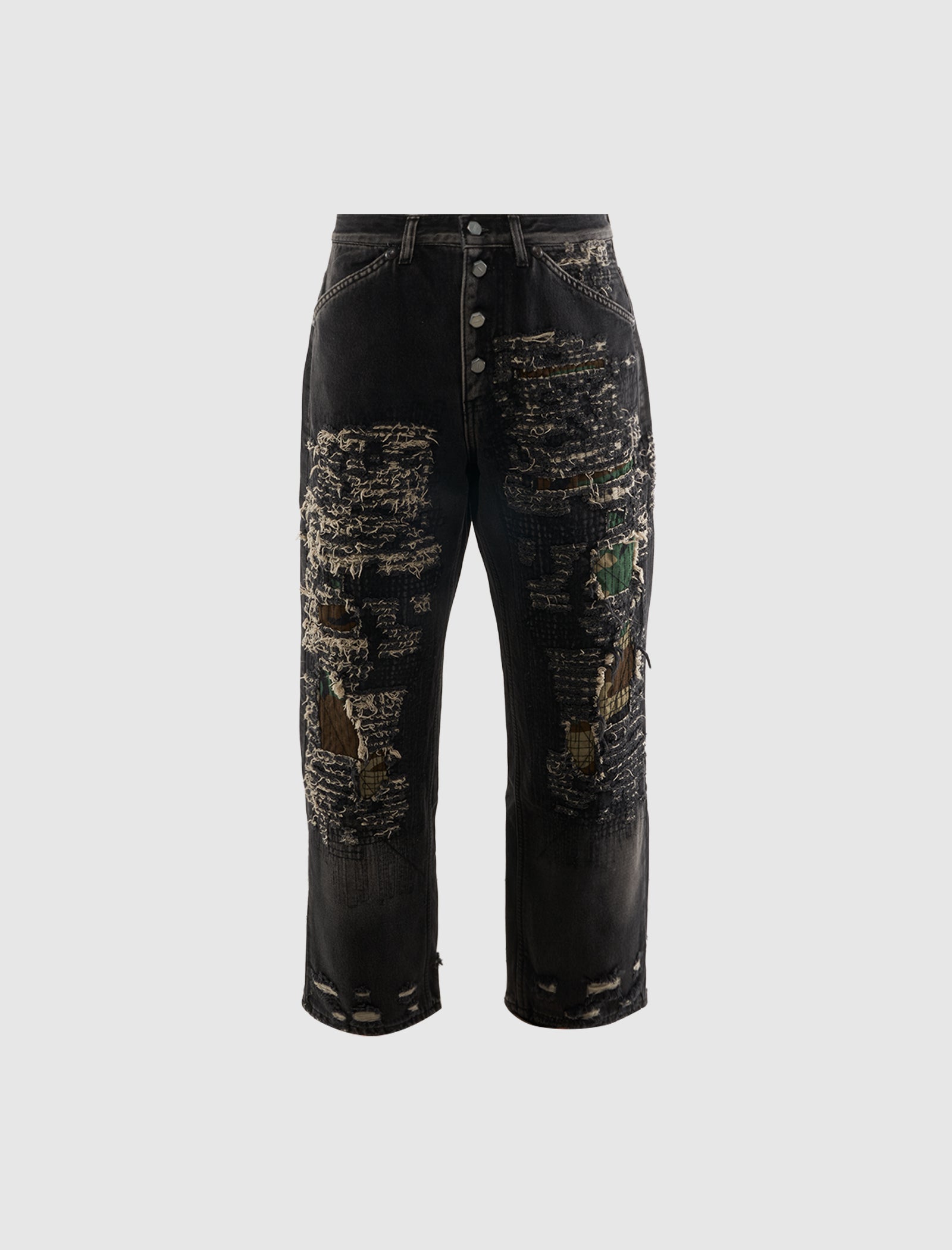 パンツ THUG CLUB TRIBAL DENIM PANTS Black 3 THUG CLUB TRIBAL DENIM PANTS Black 3 Thug Club / Denim