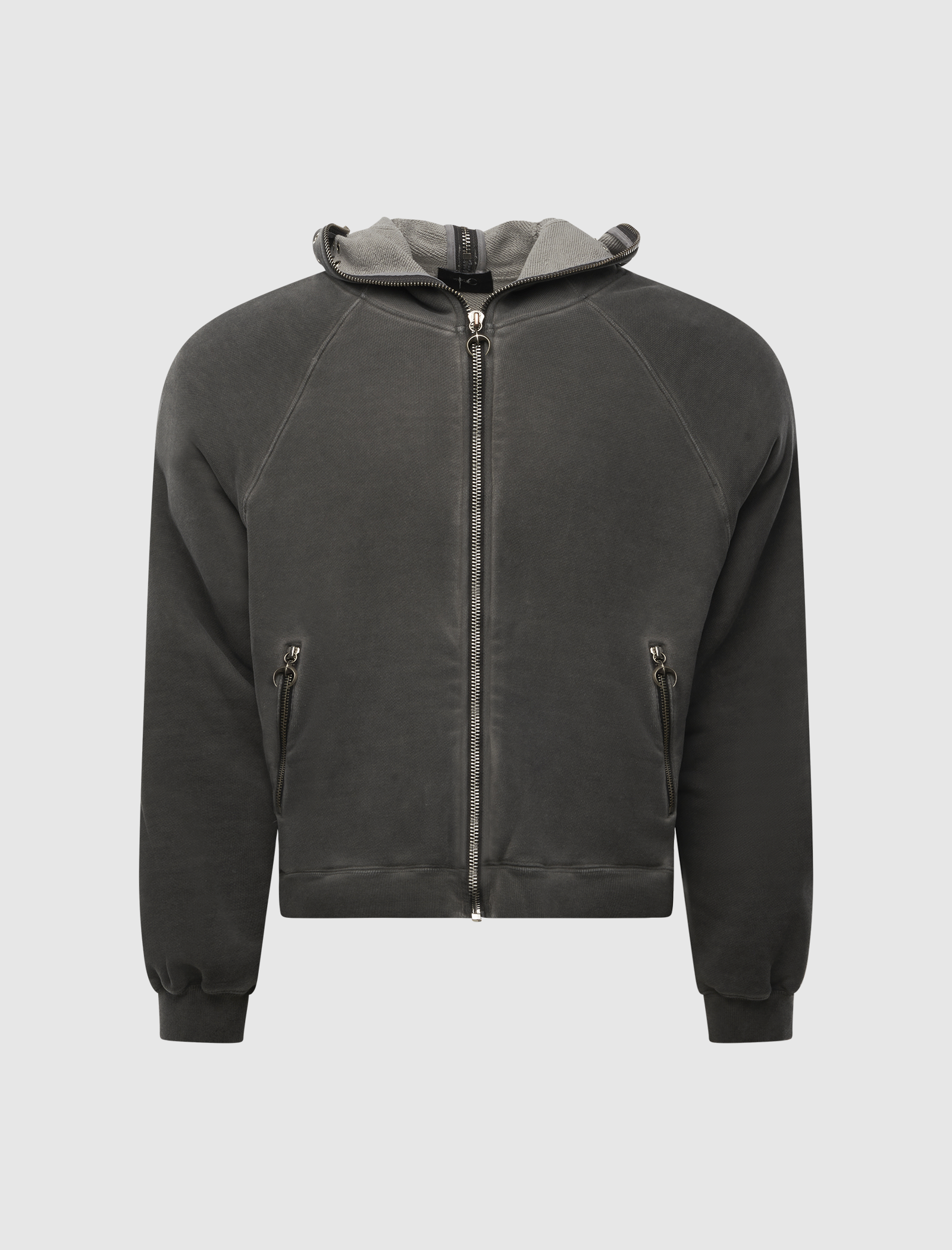 BULK SHOULDER GLADIATOR ZIP-UP HOODIE