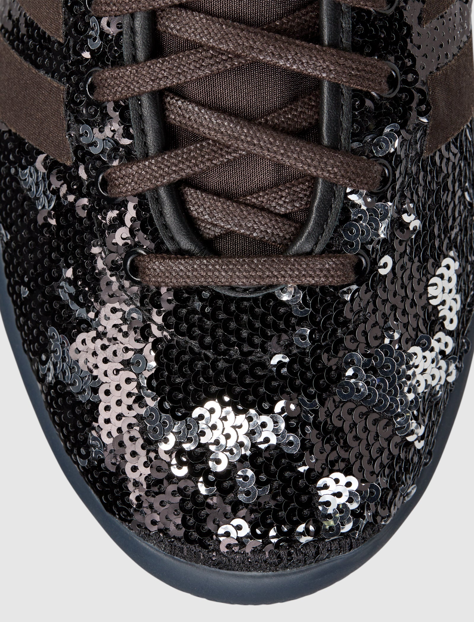 WALES BONNER LO PRO SEQUIN "BLACK/SILVER"