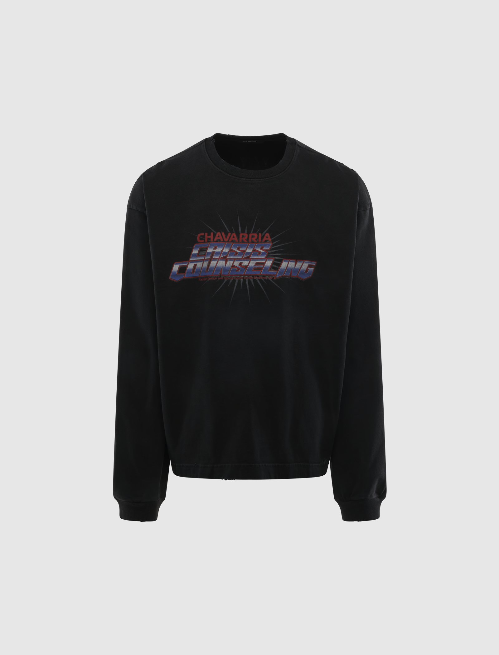 CRISIS COUNSELING LS BUFFALO TEE