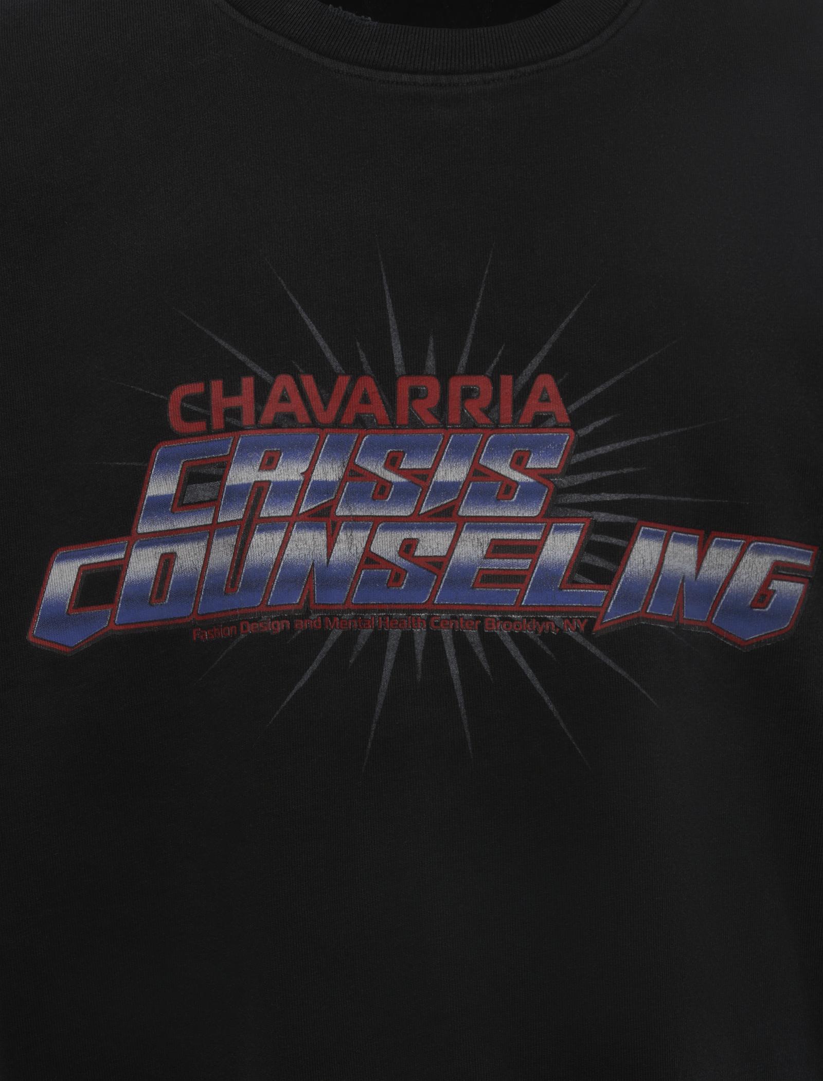 CRISIS COUNSELING LS BUFFALO TEE