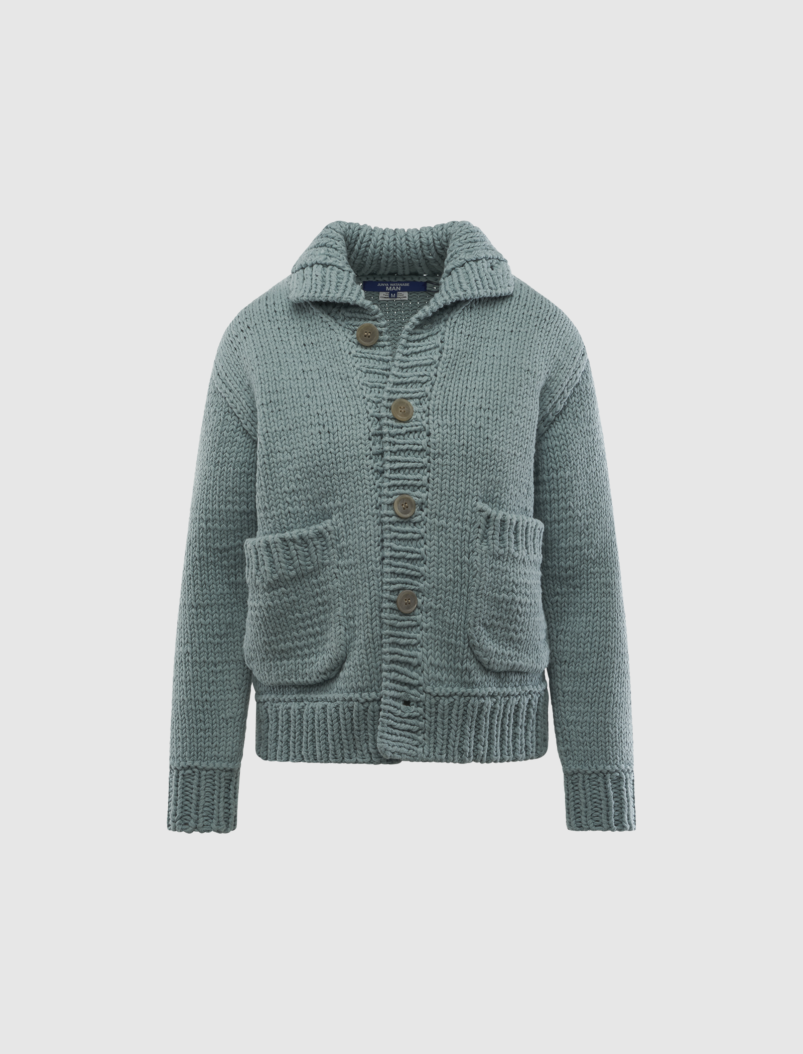 【定価14万】JUNYA WATANABE ZIP DS KNIT L JUNYA WATANABE MAN CARDIGAN
