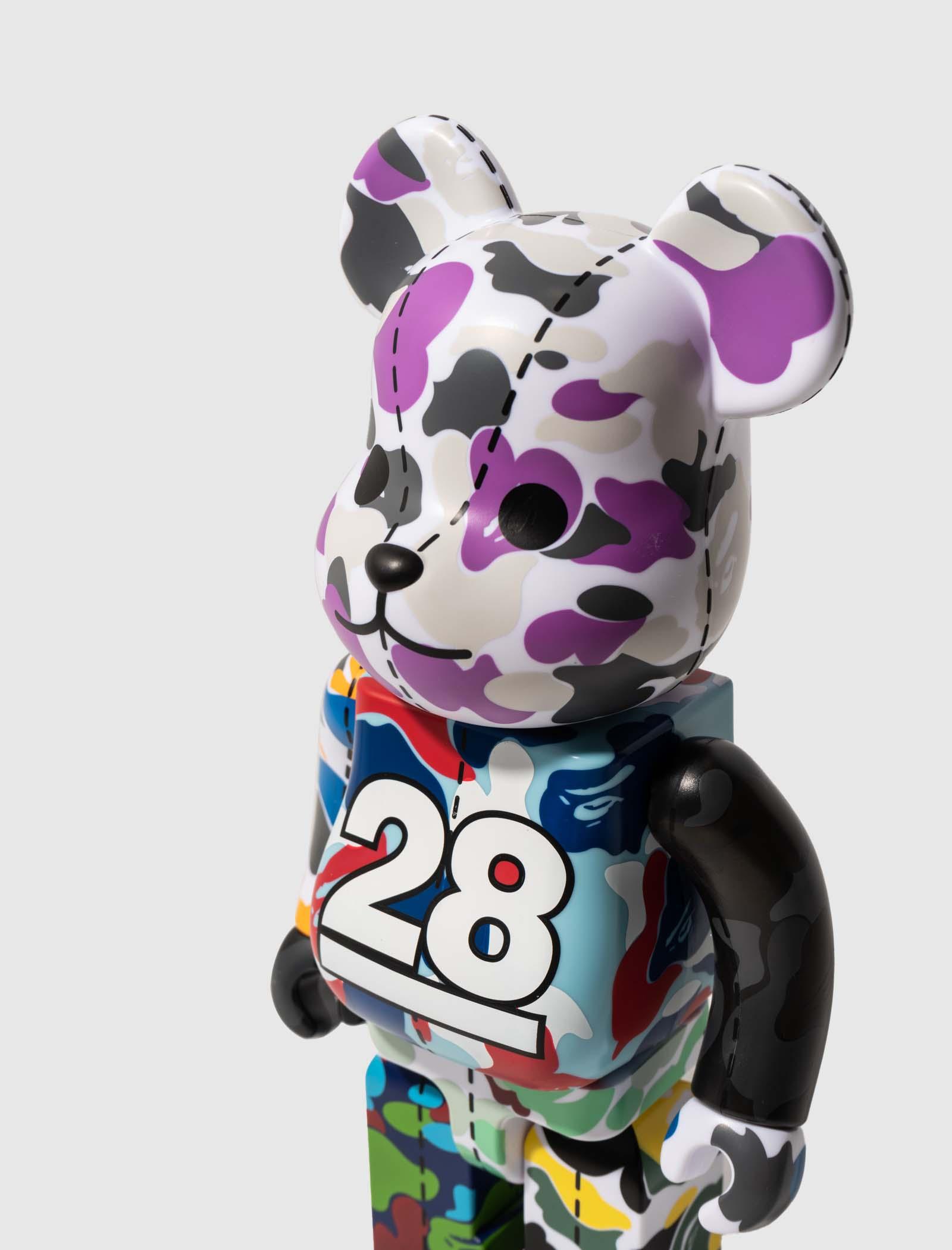 A BATHING APE CAMO #1 BEARBRICK 400% - A Ma Maniere