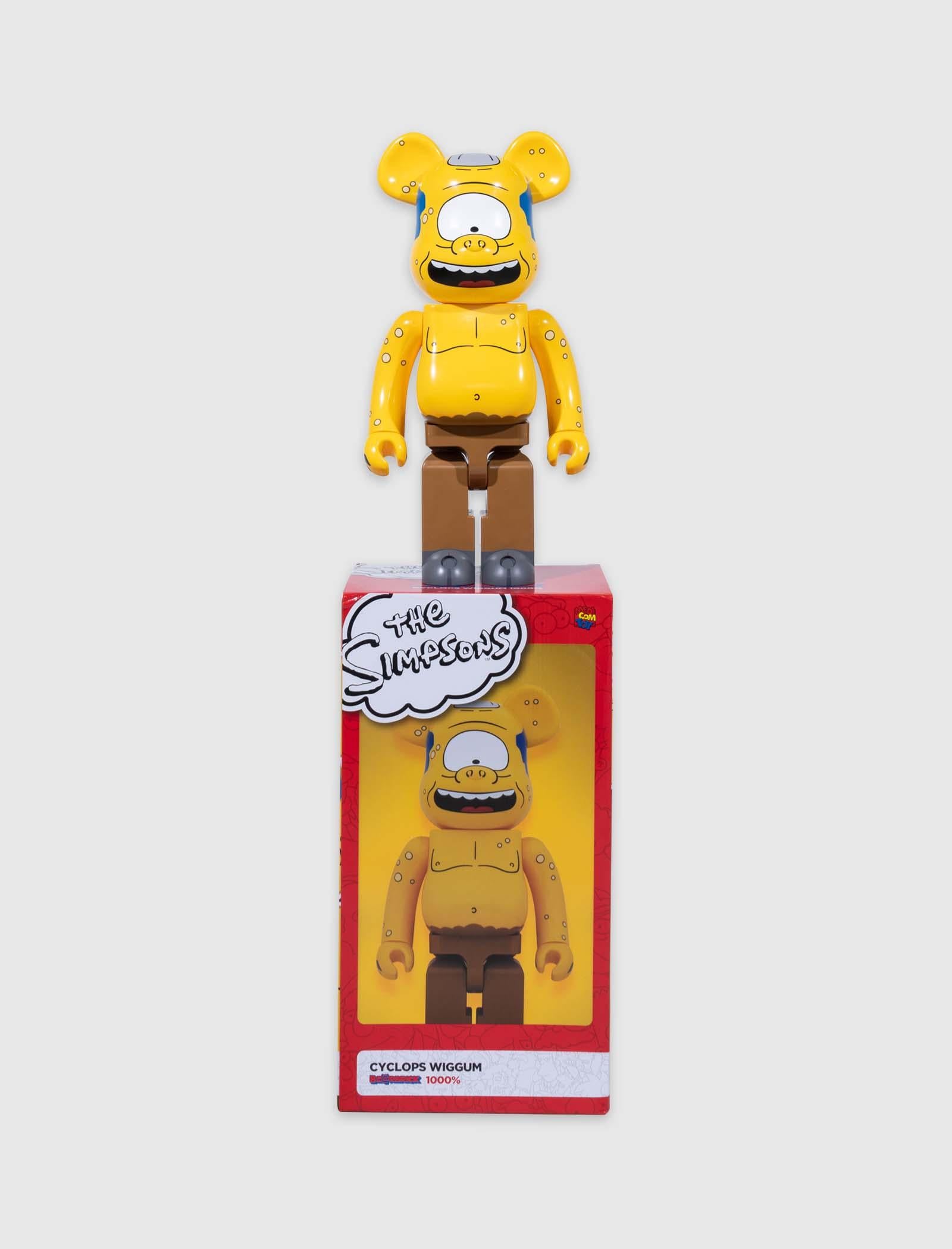 SIMPSONS CYCLOPS WIGGUM 1000% BE@RBRICK - A Ma Maniere