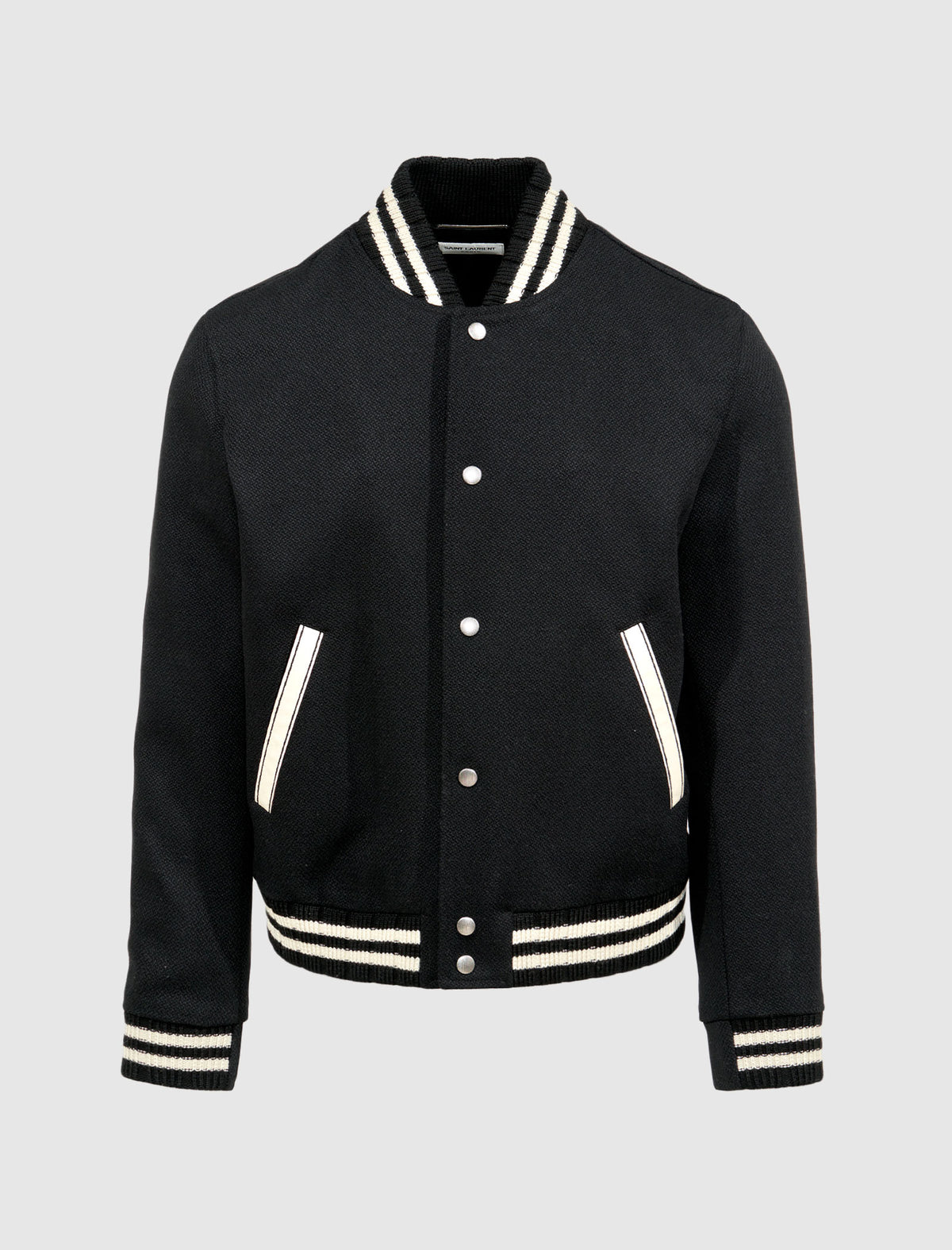 SAINT LAURENT TEDDY COLLEGE JACKET