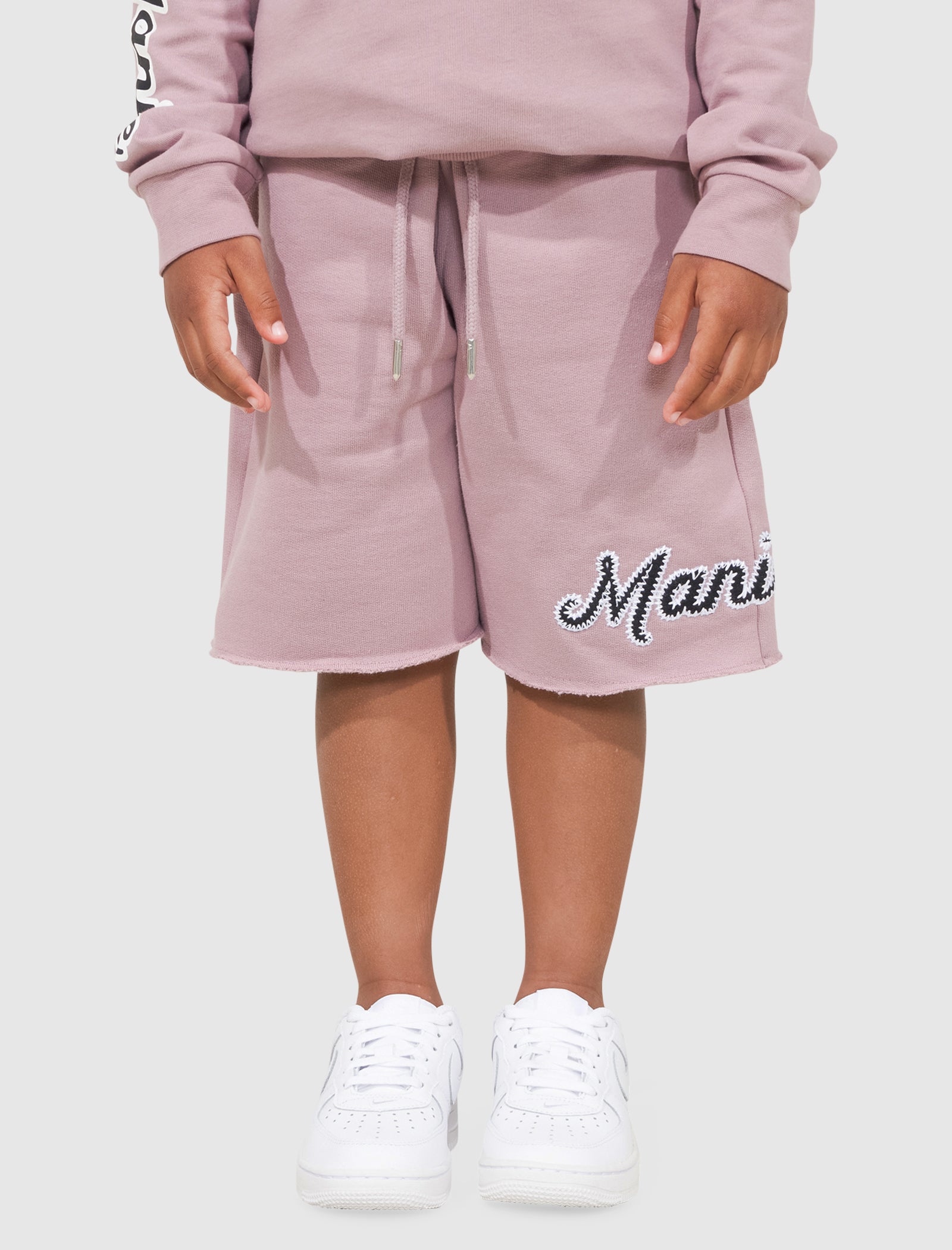 KIDS CURSIVE SWEATSHORT
