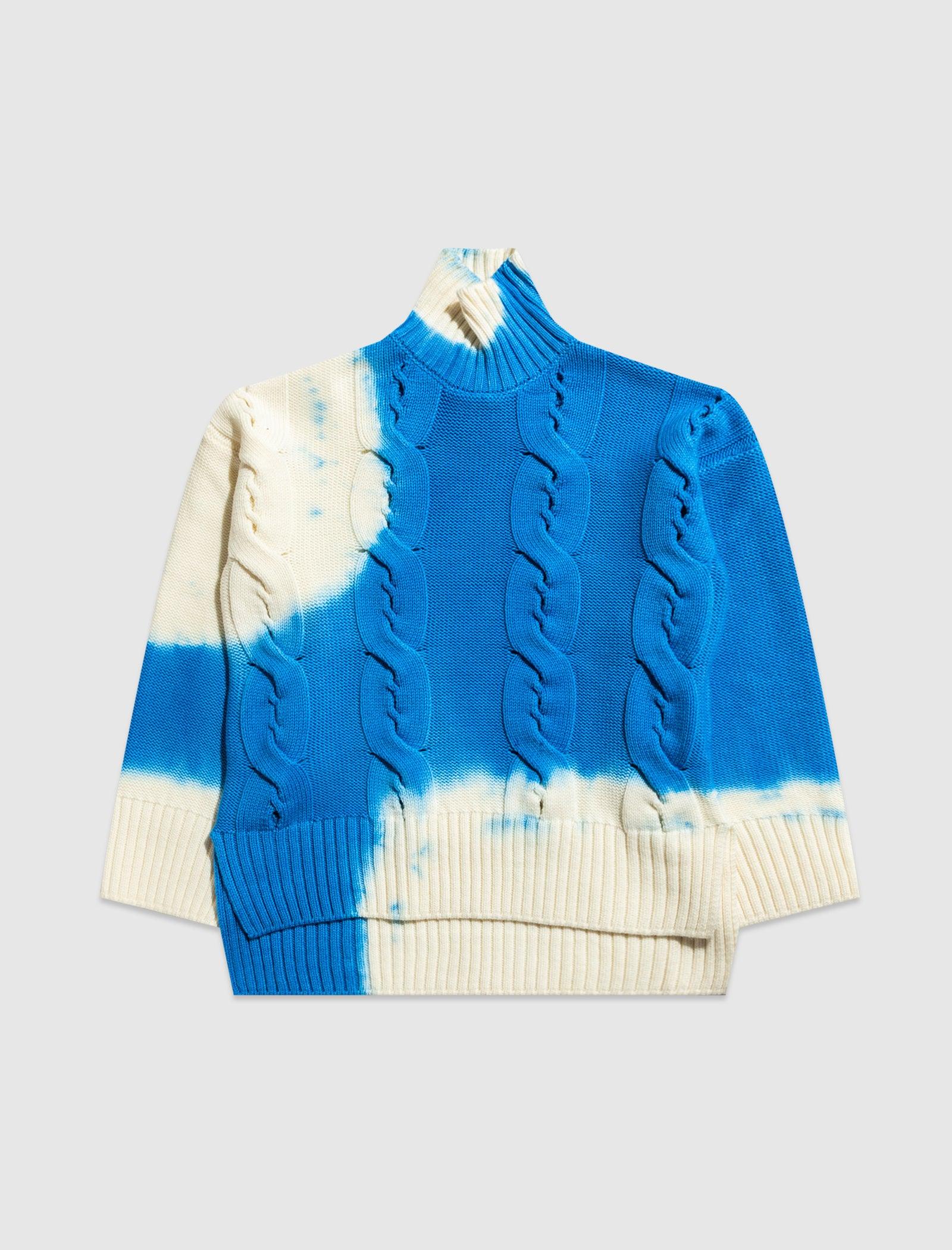 Off white tie dye turtleneck Clearance