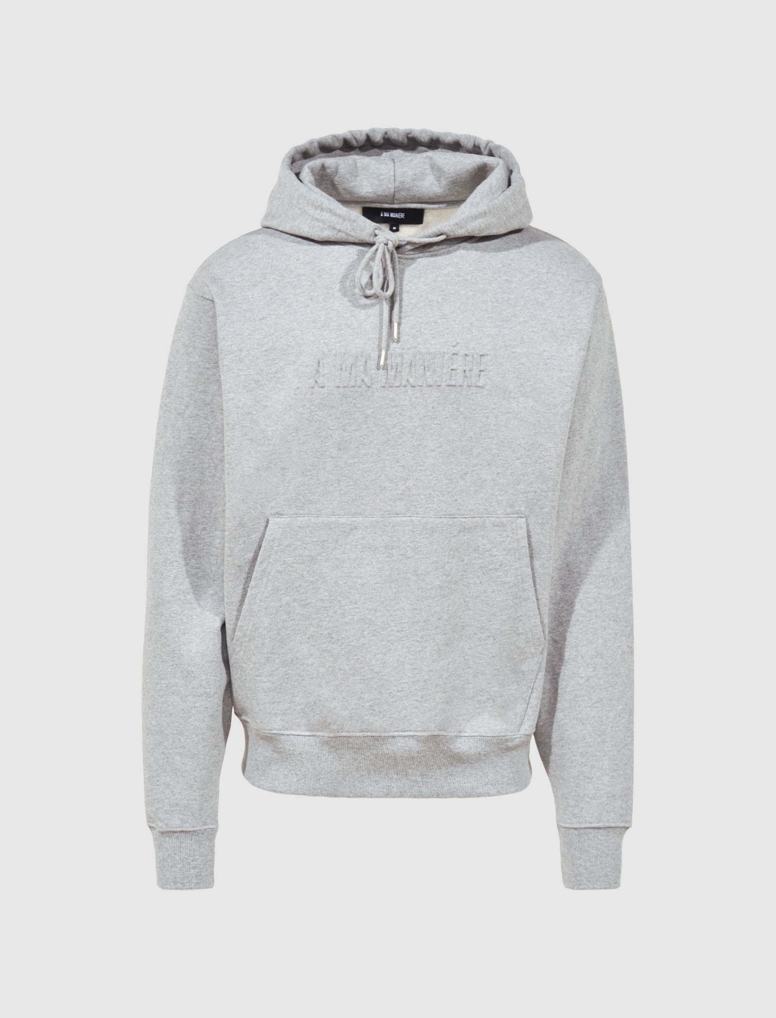 CONTRAST STITCH HOODIE