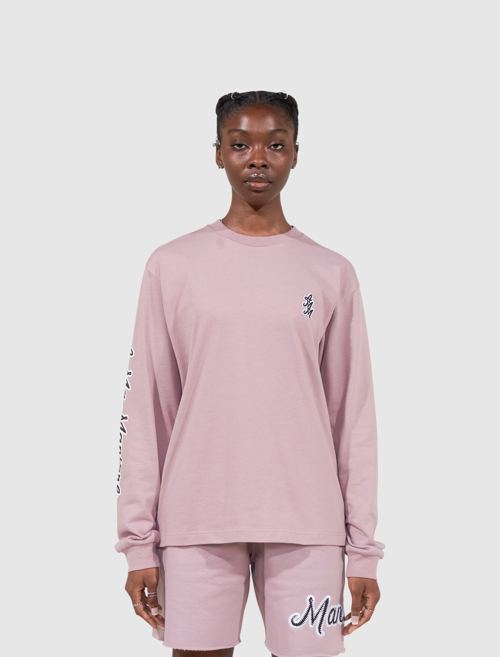 AMM CURSIVE LOGO LONG SLEEVE