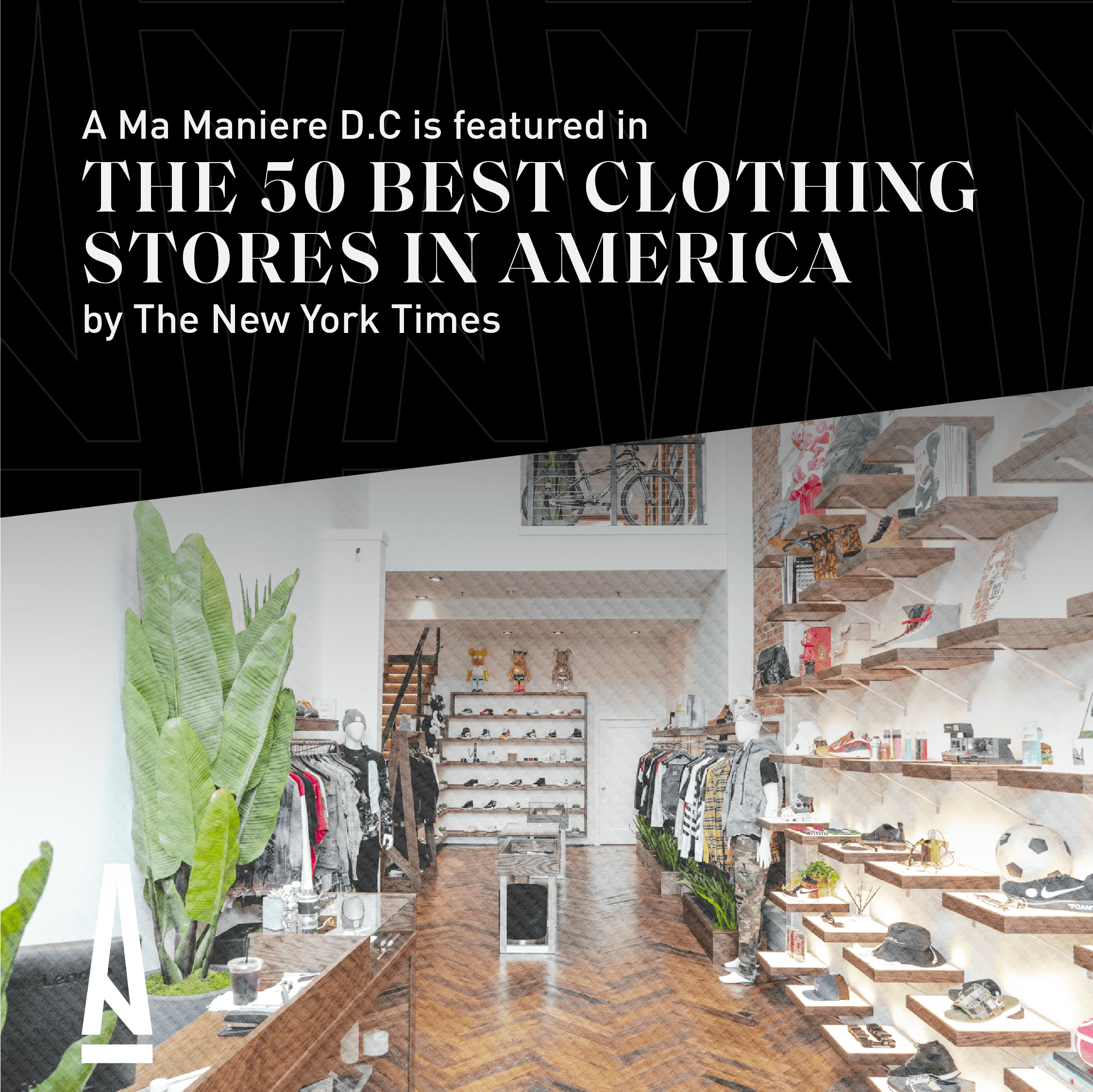 A Ma Maniére D.C. Named One of The New York Times’ 50 Best Clothing Stores in America