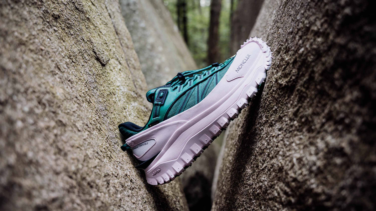Moncler Green and Blue Athletic Shoes Moncler x Salehe Bembury Trailgrip Low Top Sneaker - Green  main image 2