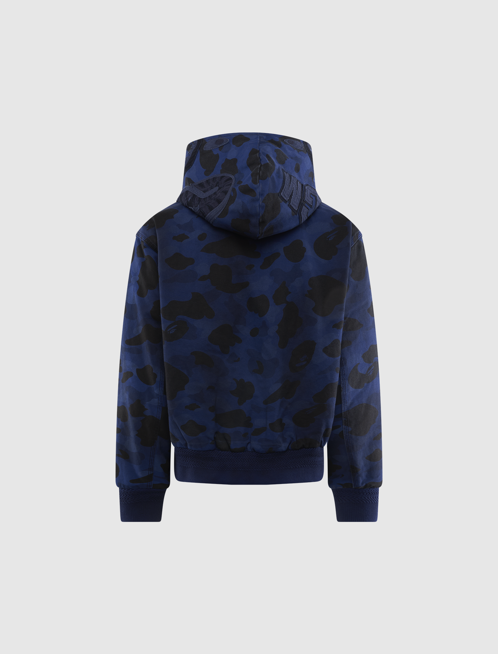 SOLID 1ST CAMO REVERSIBLE SHARK ZIP HEAVY JACKET