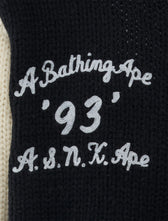 A BATHING APE COWICHAN CARDIGAN