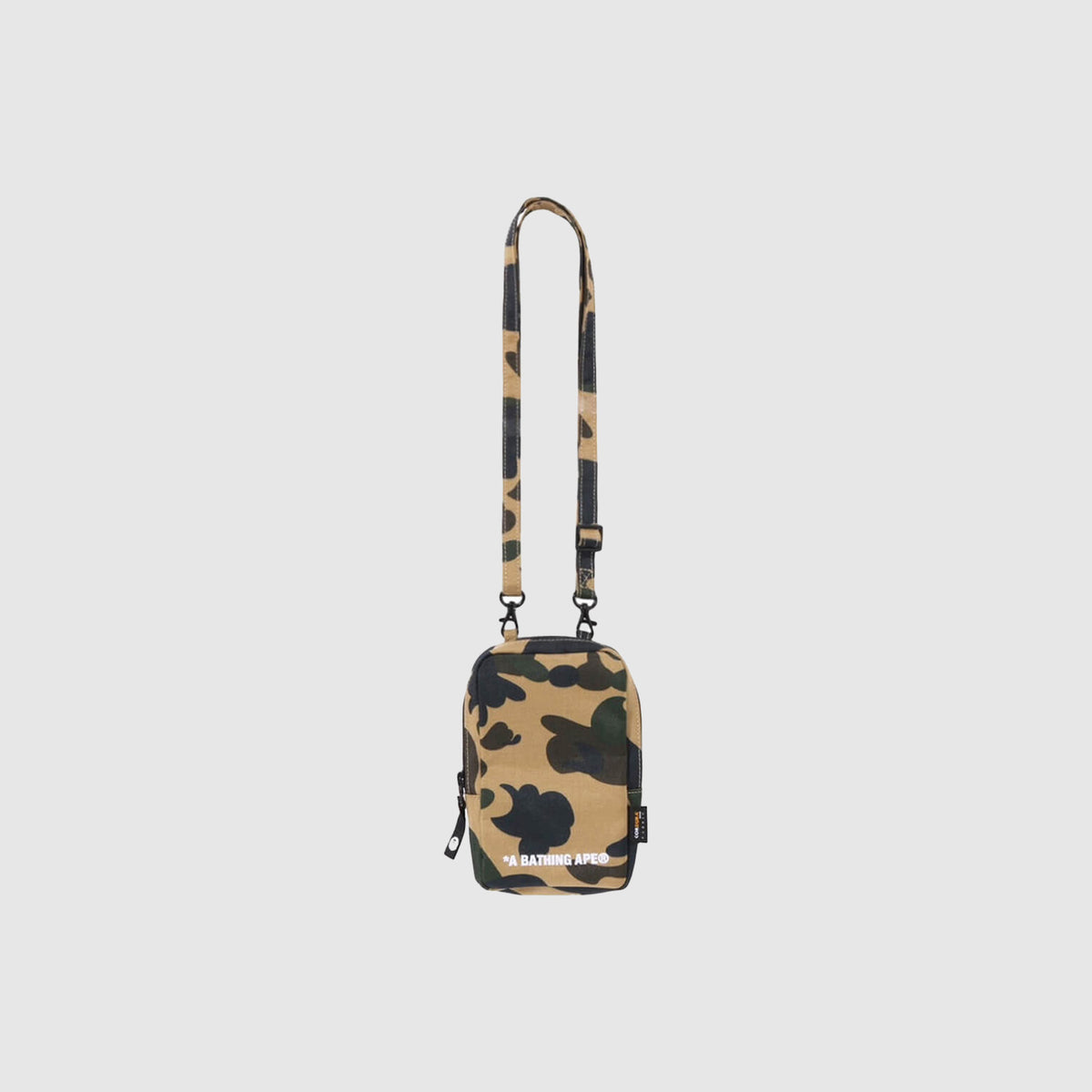 aaape backpack leather A BATHING APE CORDURA PHONE BAG