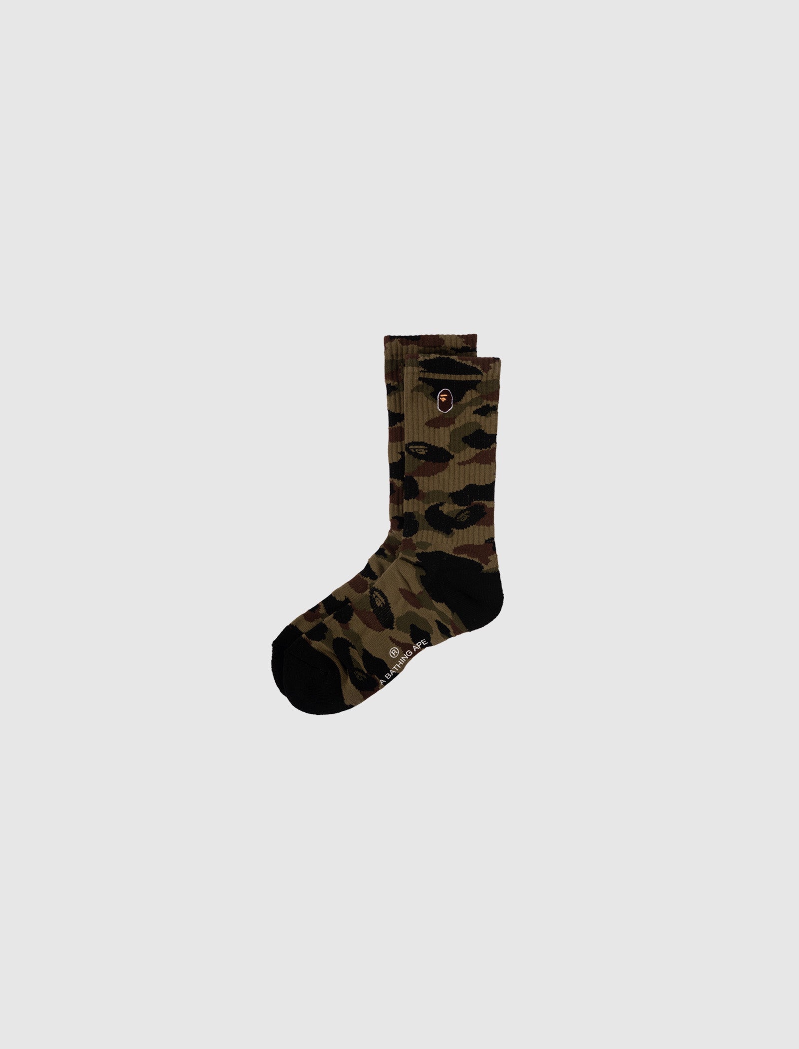 FIRST CAMO APE HEAD ONE POINT SOCKS