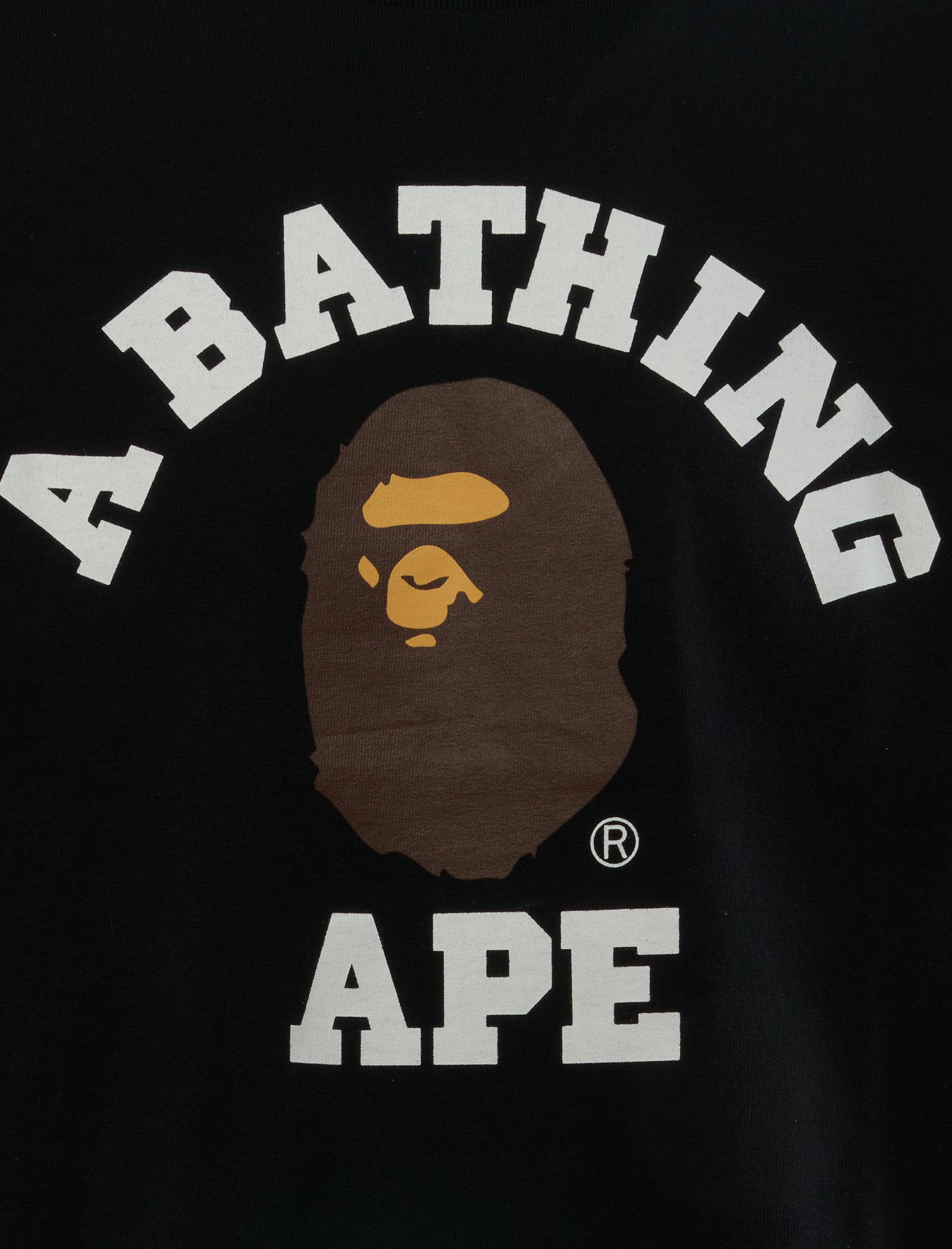 A BATHING APE COLLEGE TEE