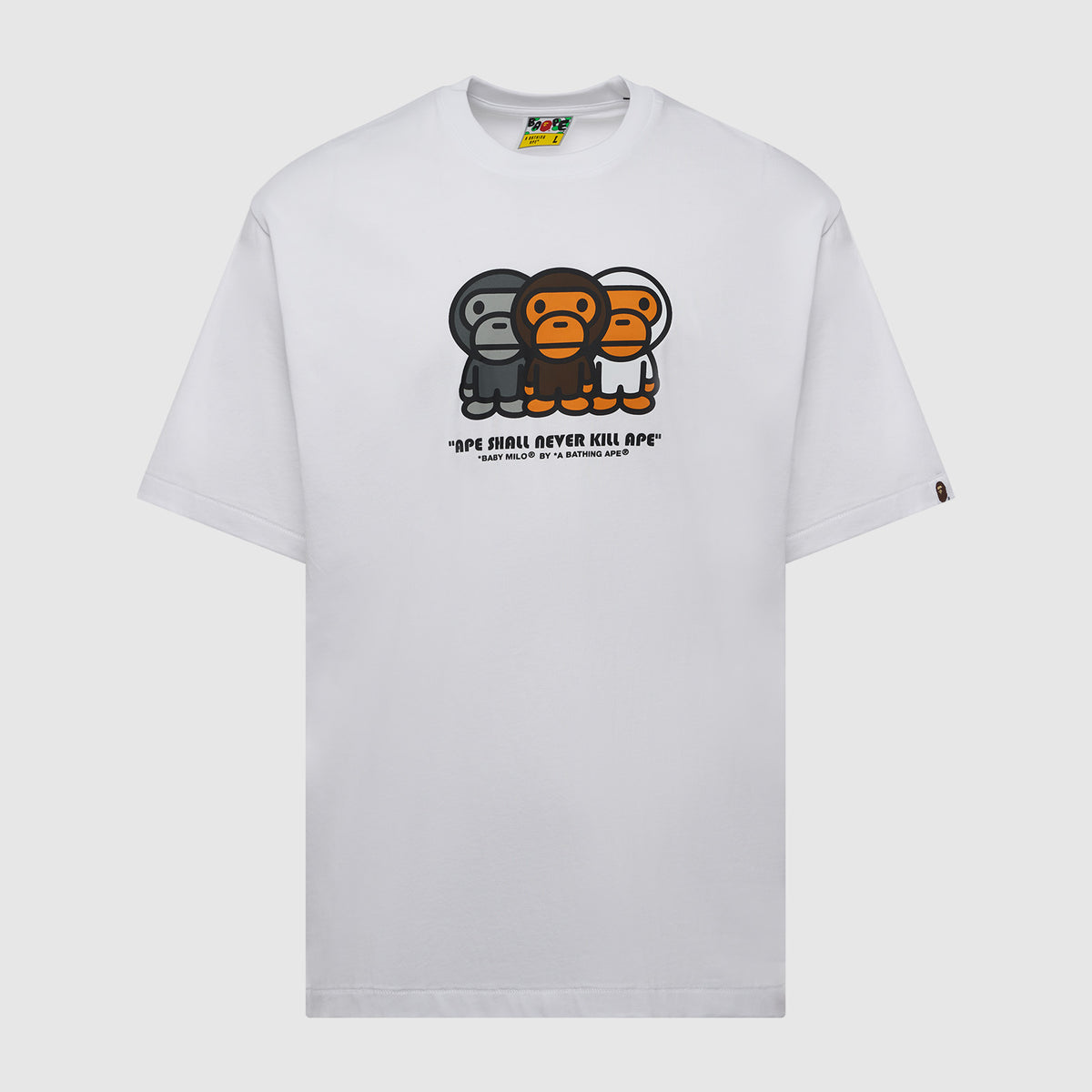 A BATHING APE BABY MILO Tシャツ Lサイズ A BATHING APE BABY MILO TEE