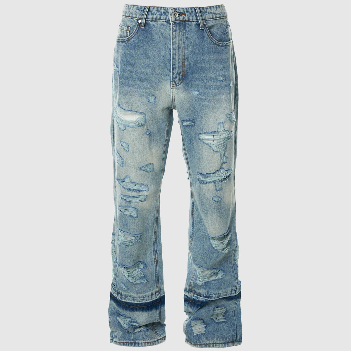 WHO DECIDES WAR GNARLY DENIM JEANS