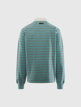STÜSSY PIN STRIPED RUGBY