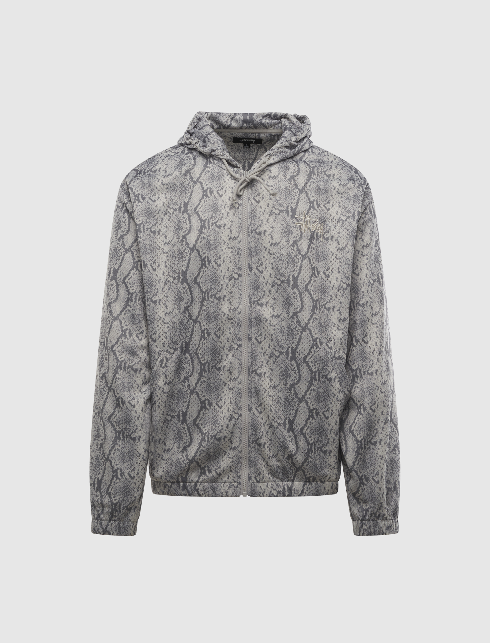 ATHLETIC MESH ZIP HOODIE