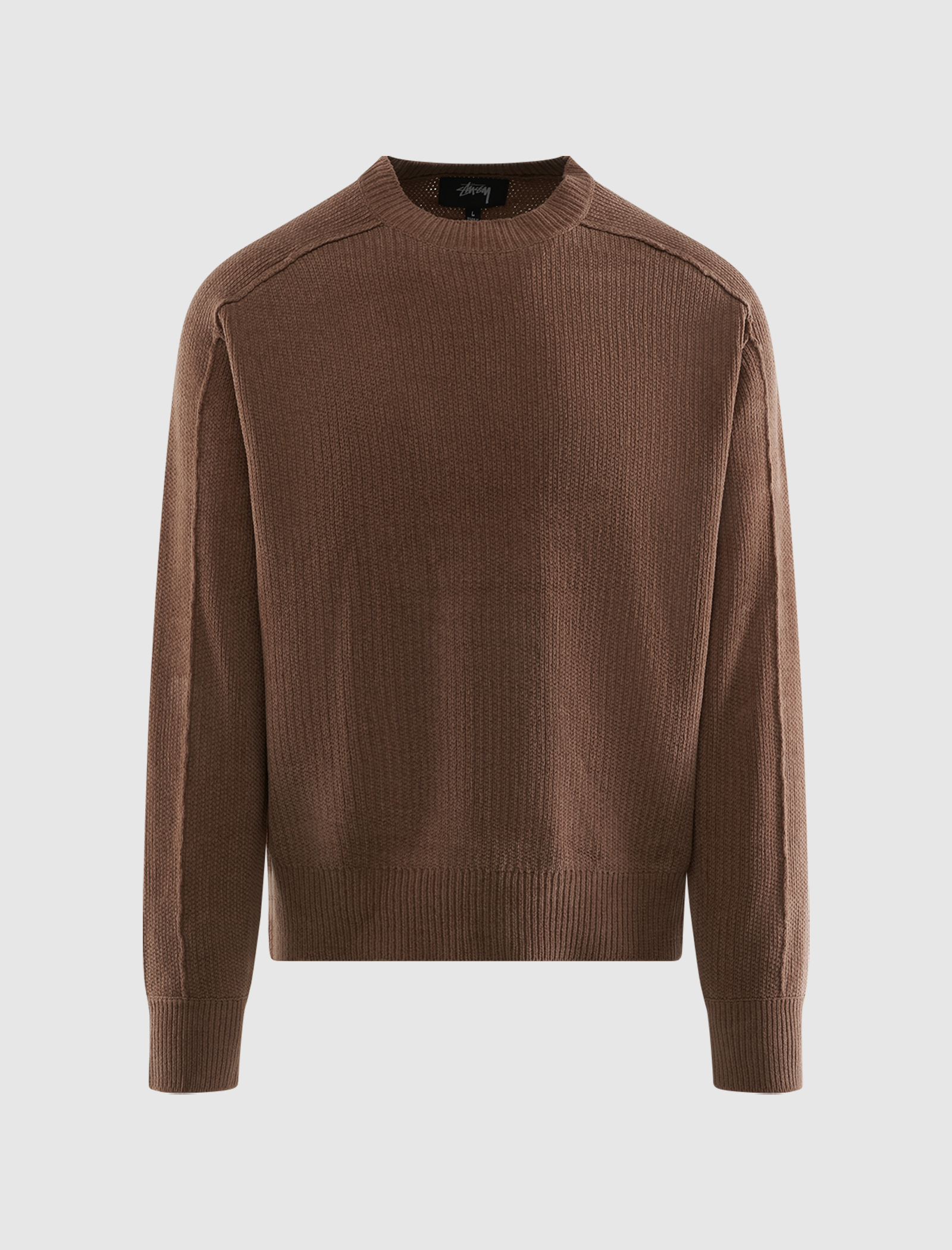 EXPOSED SEAM SWEATER