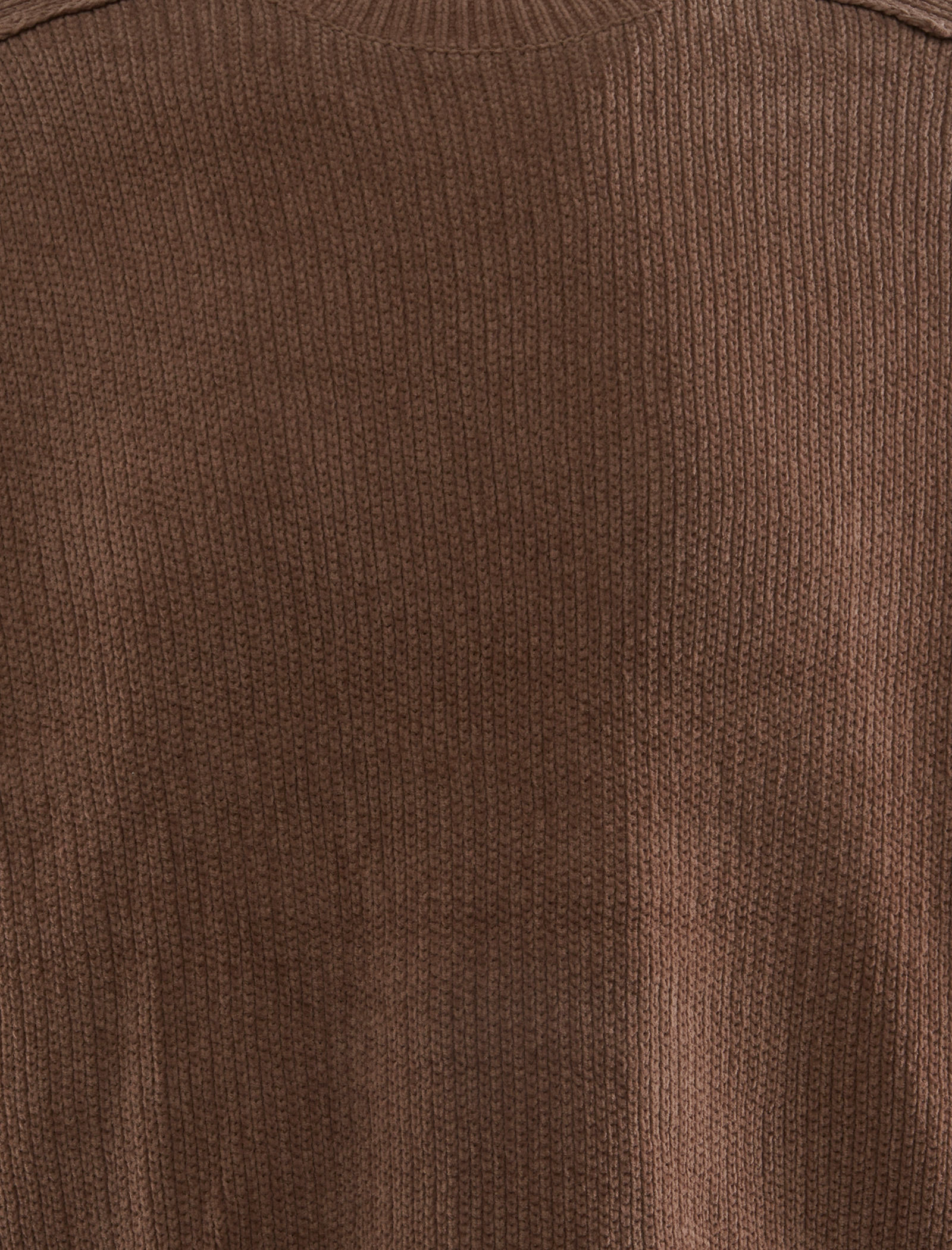 EXPOSED SEAM SWEATER