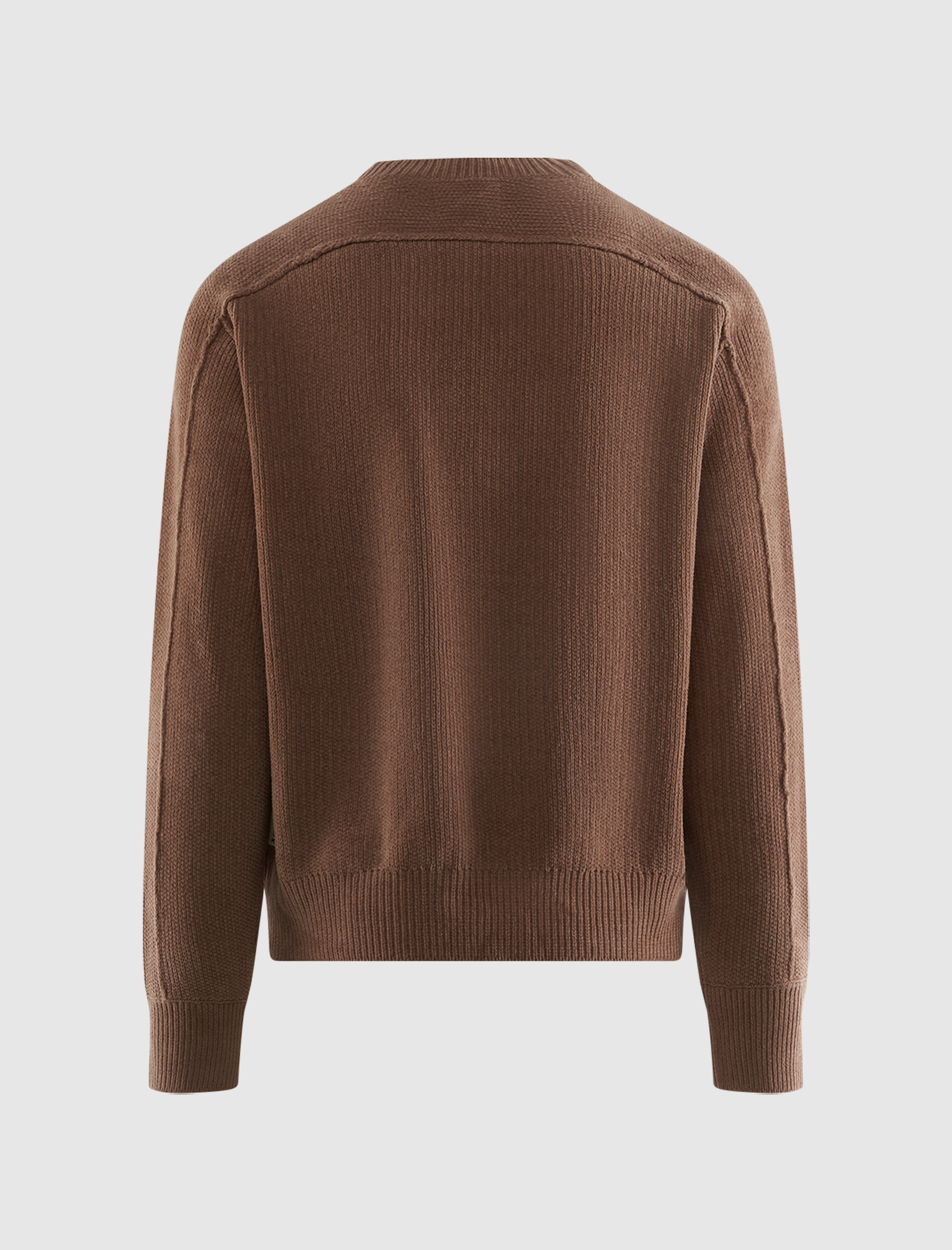 EXPOSED SEAM SWEATER